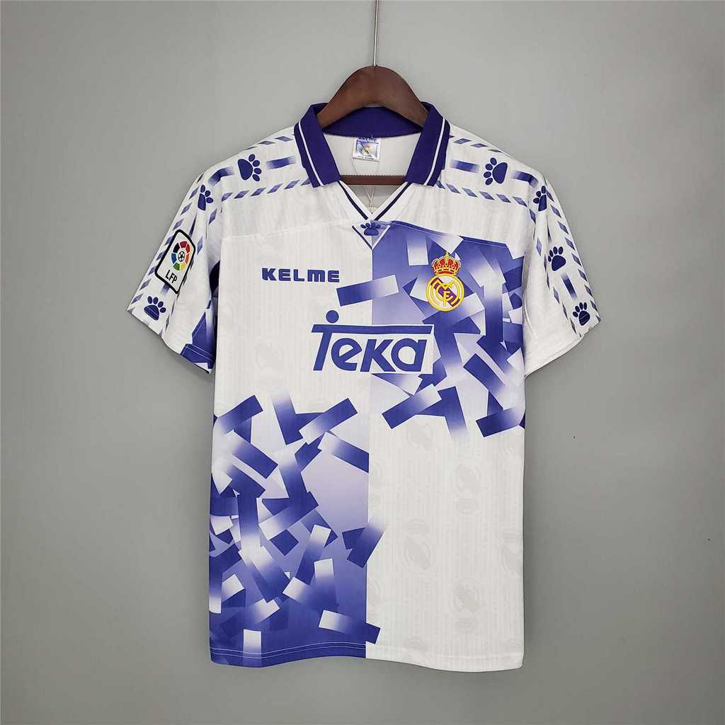 JerseysGala.com | Real Madrid Retro 96-97 Third Away Jersey -Customize Name, Number and Patch | Worldwide Shipping