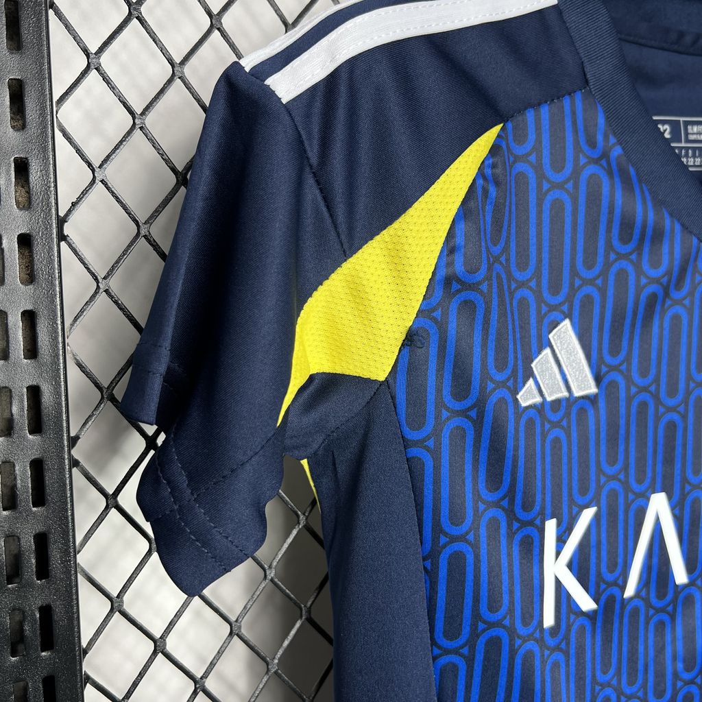 foot-Al Nassr Riyadh Victory 24-25 Away Kids Kit