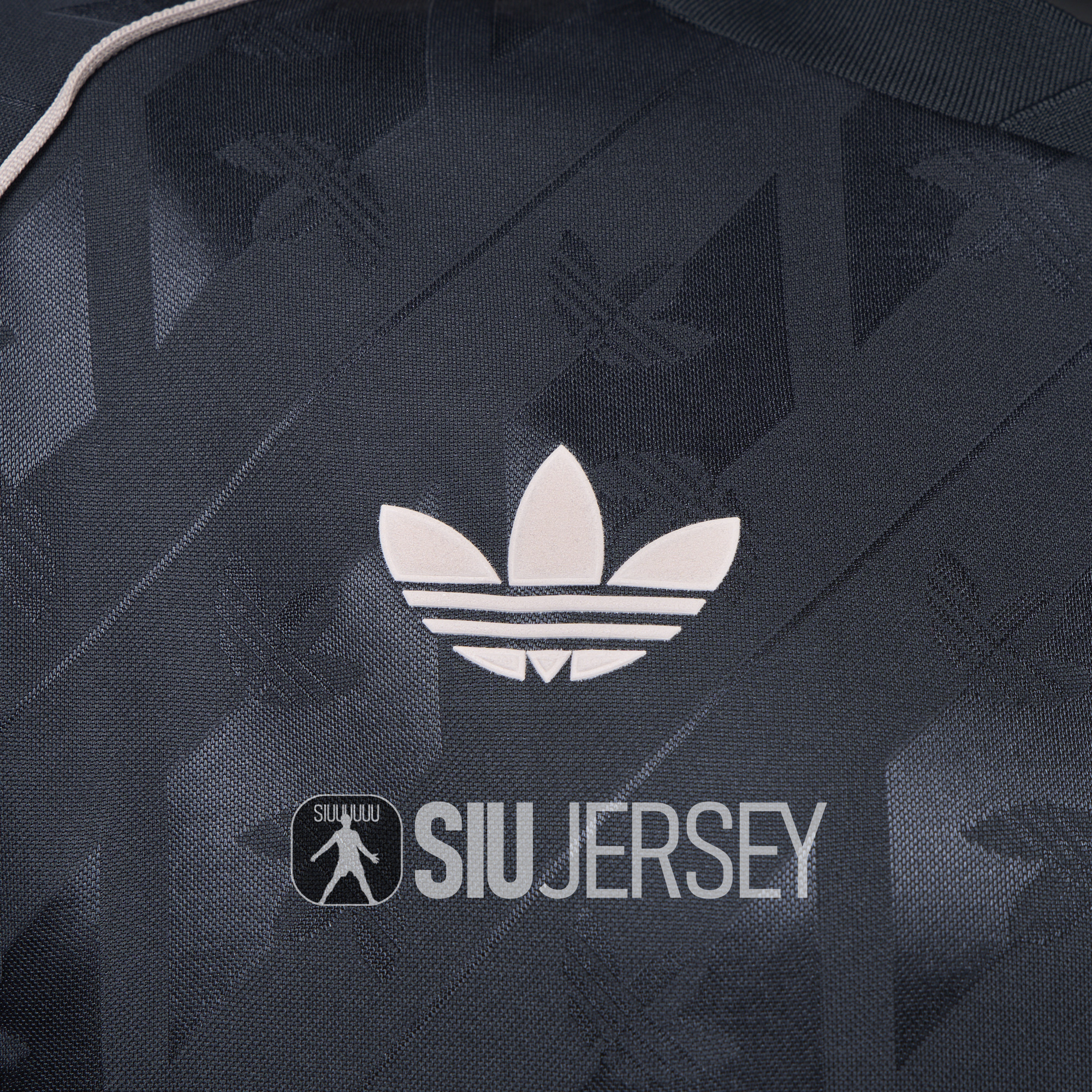 SIUjerseys-Real Madrid 24-25 Originals LFSTLR Long Sleeve Charcoal Jersey - Player Version