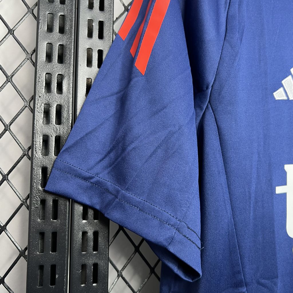 SIUjerseys-Manchester United 24-25 Blue Pre-match Training Jersey - Fans Version