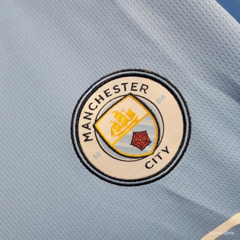 ManixJersey.com | Women's Manchester City 24-25 Home Jersey -Customize Name, Number and Patch | Worldwide Shipping