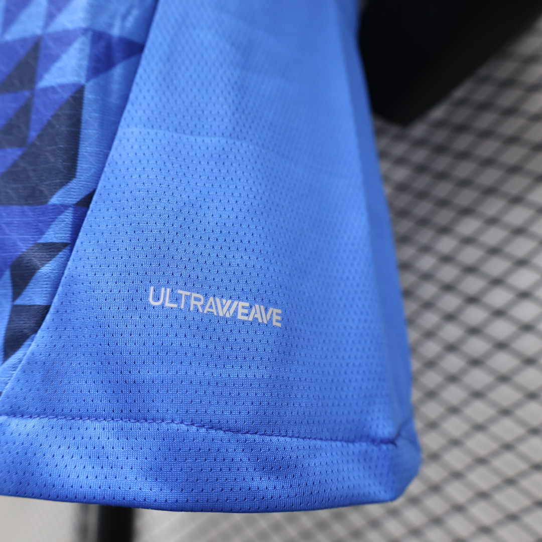 SIUjerseys-Al Hilal Riyadh Crescent 24-25 Home Stadium Jersey With Chest Advertisement - Player Version