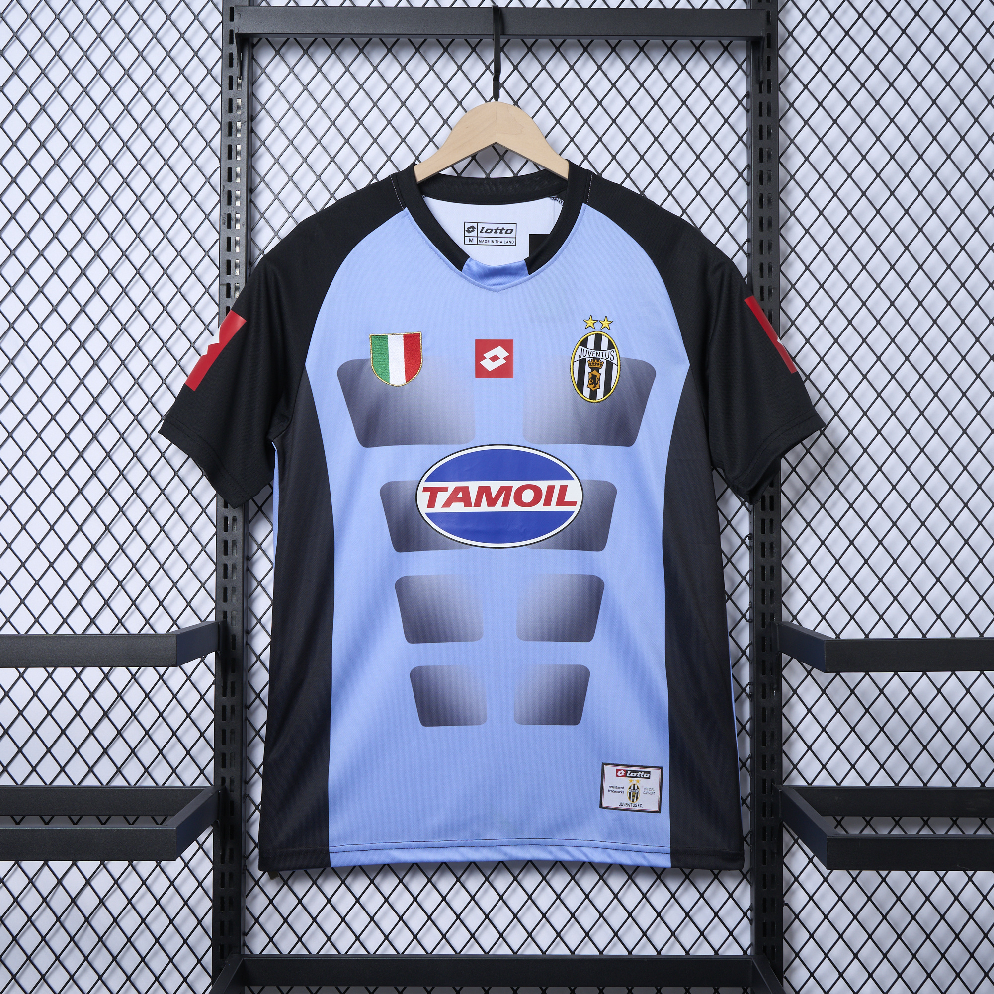 unitedfutballjersey-Retro Juventus 2002-03 Blue Goalkeeper Jersey