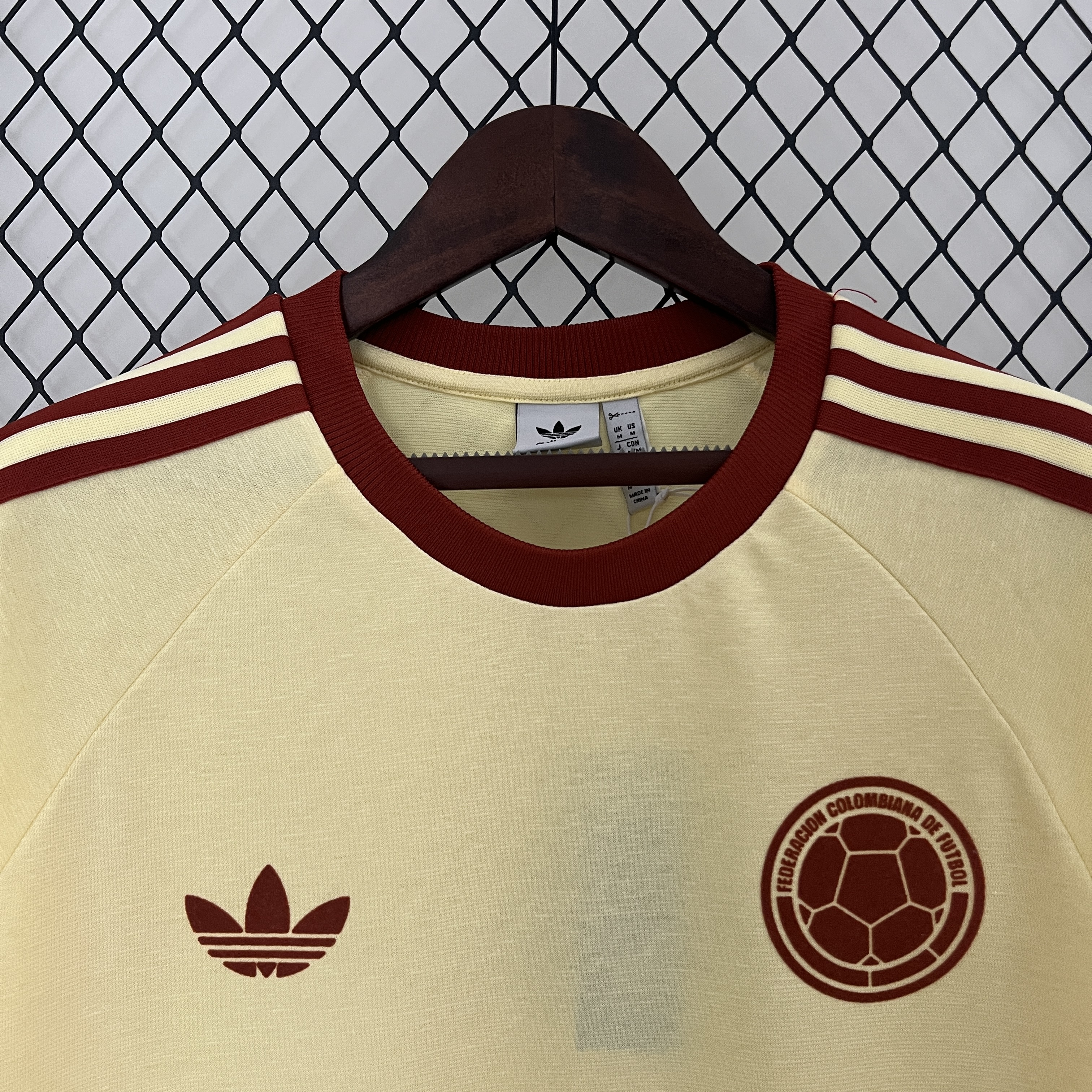 SIUjerseys-Colombia 2024 Classic Originals 3-Stripes Casual Shirt