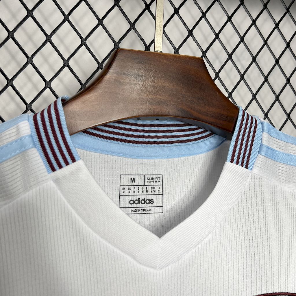JerseysGala.com | Aston Villa 24-25 Away Jersey - Fans Version -Customize Name, Number and Patch | Worldwide Shipping