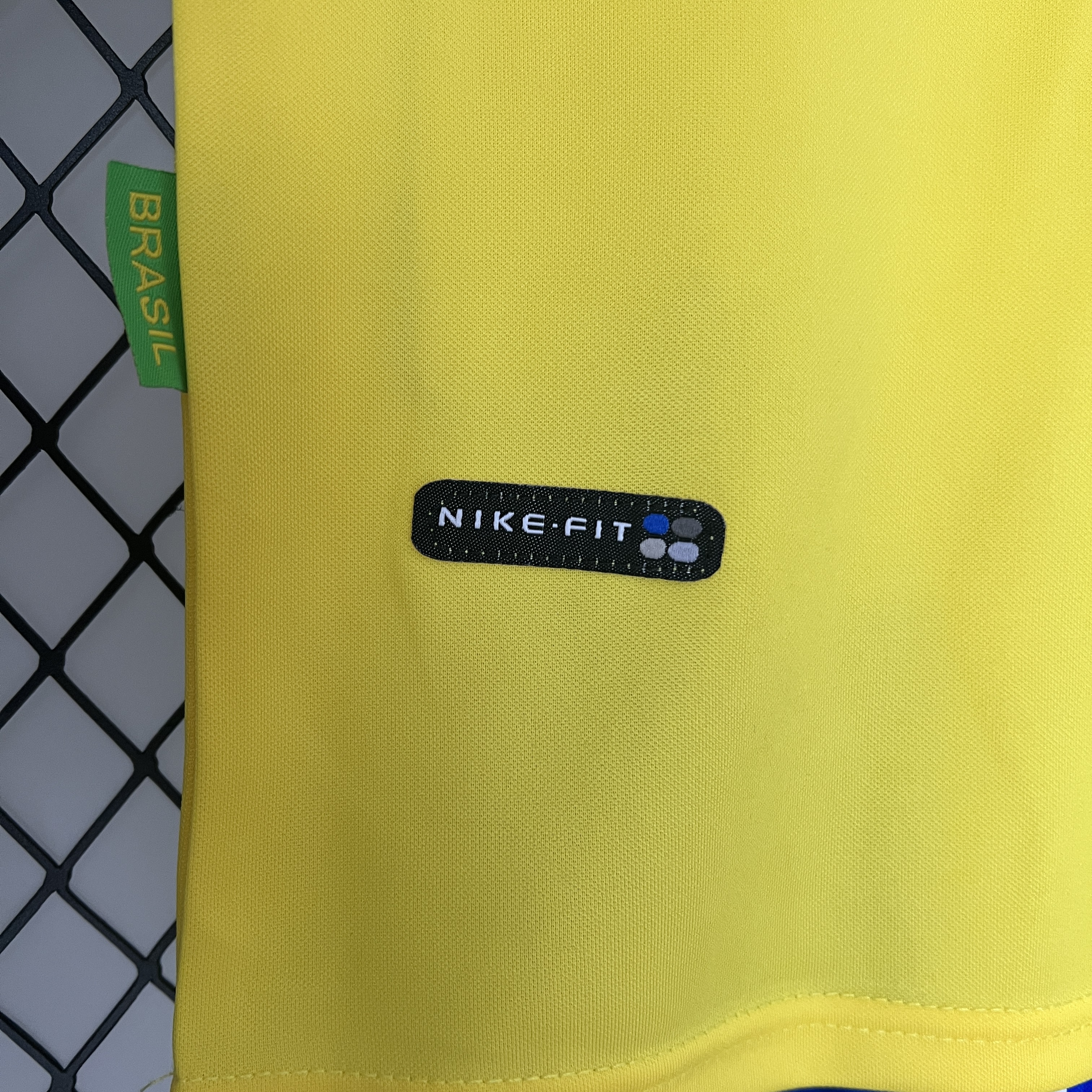 SIUjerseys-Retro Brazil 1998 Home Stadium Kids Kit