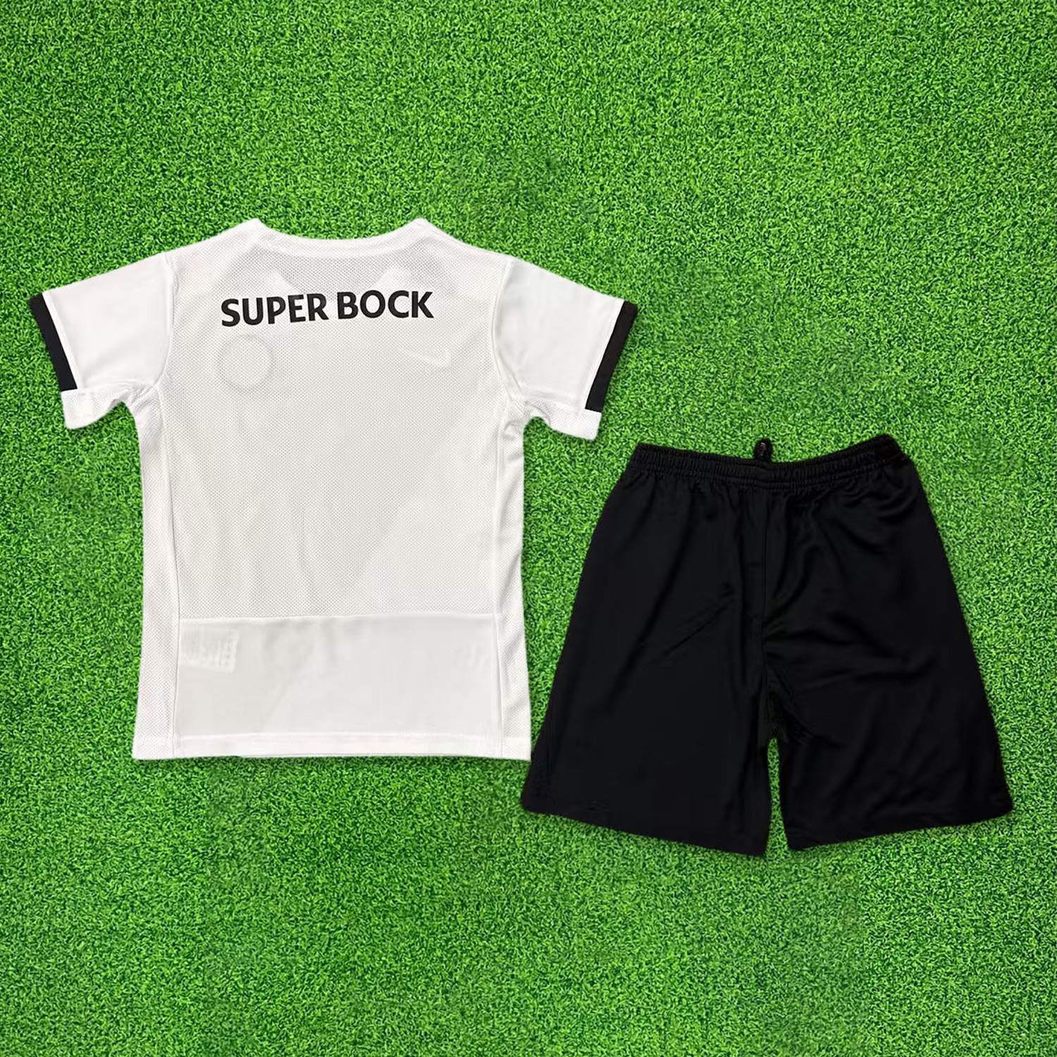 SIUjerseys-Sporting CP Portugal 24-25 Stromp Special Edition Kids Kit with Chest Patch