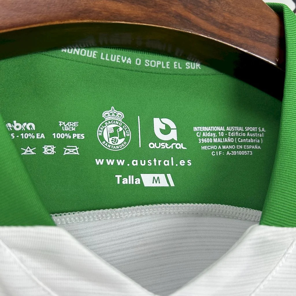 SIUjerseys-Racing de Santander 24-25 Home Jersey - Fans Version