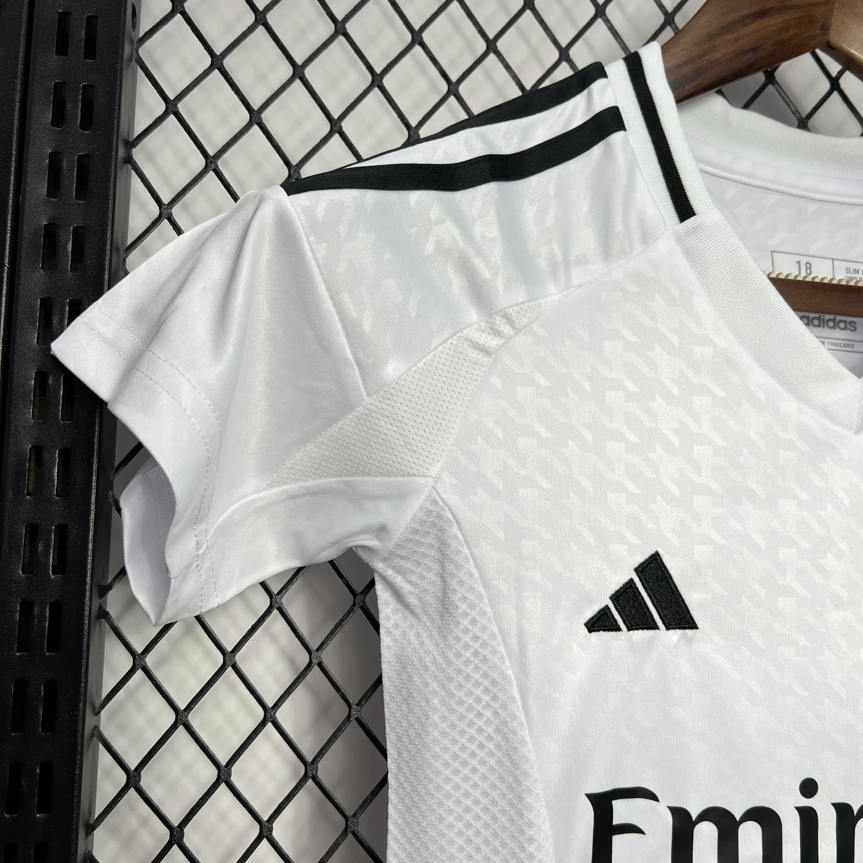 ManixJersey.com | Real Madrid 24-25 Home Stadium Kids Kit -Customize Name, Number and Patch | Worldwide Shipping