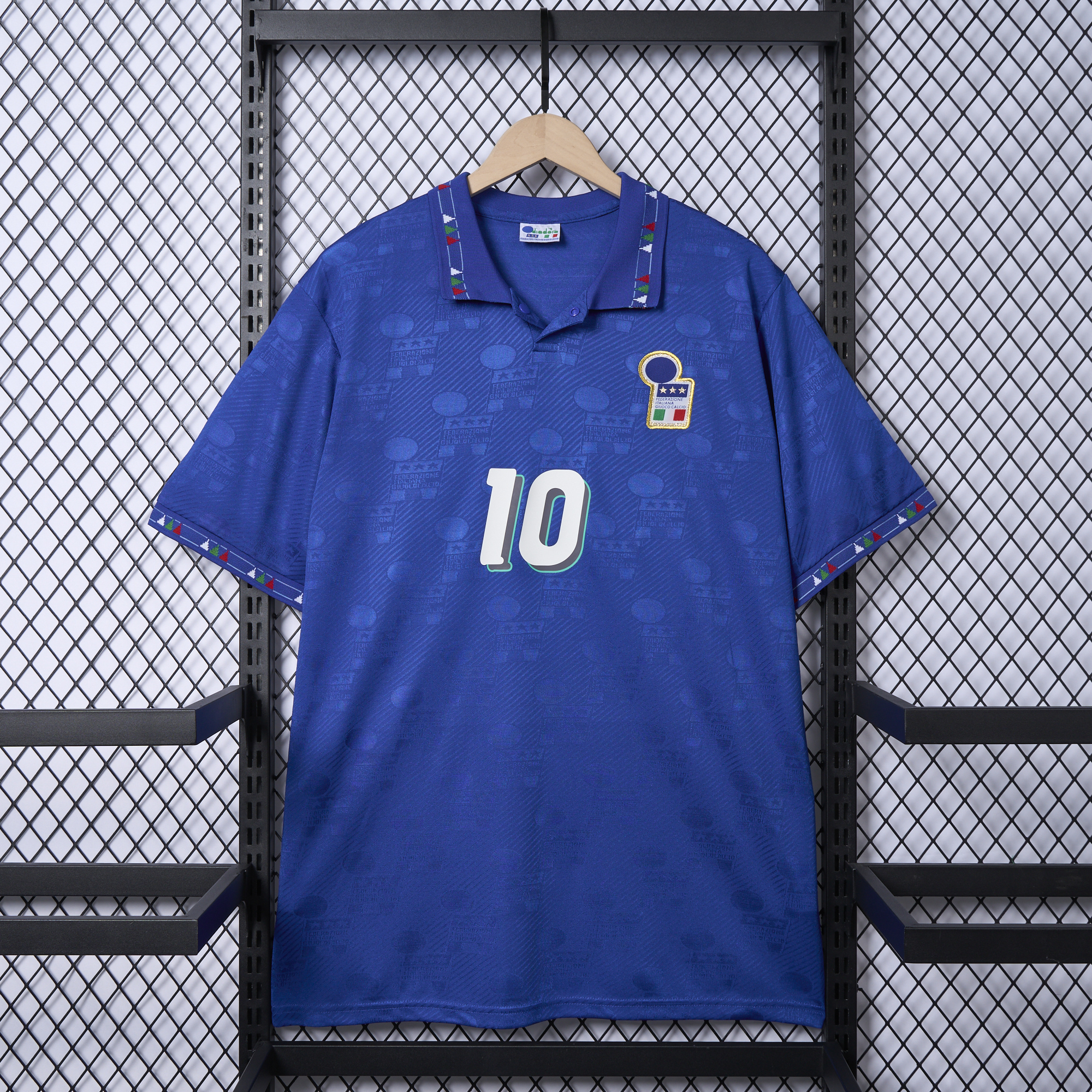 ManixJersey.com | Retro Italy 1994 Home Stadium Jersey -Customize Name, Number and Patch | Worldwide Shipping