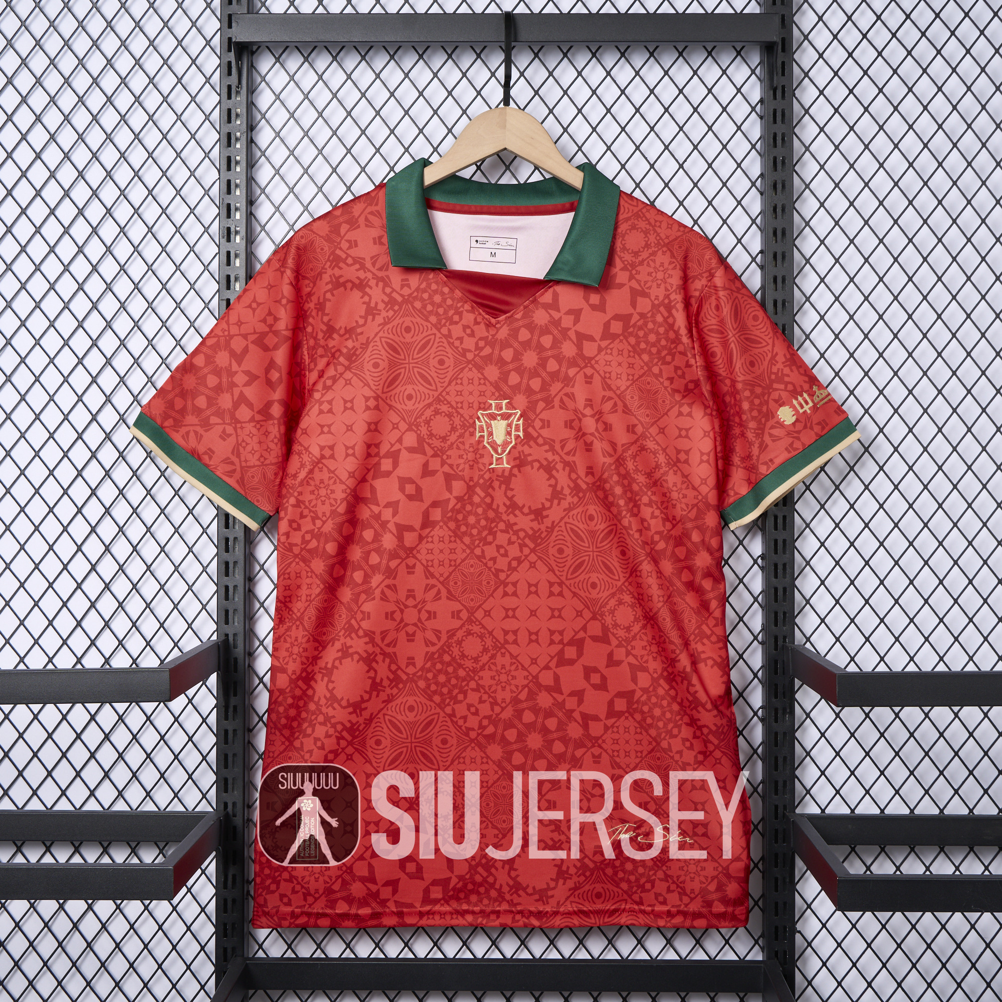 SIUjerseys-Portugal 2024-25 COMMA C.Ronaldo Jersey - Fans Version