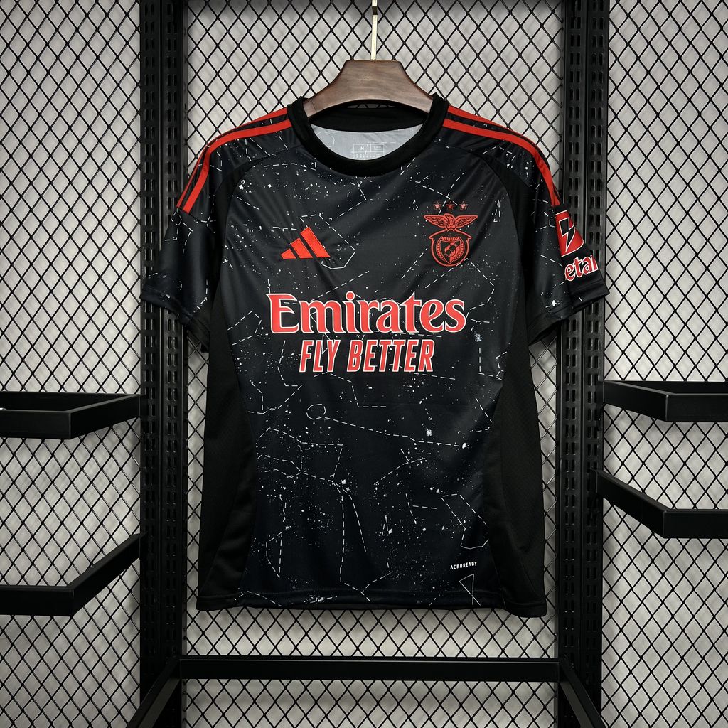 ManixJersey.com | Benfica 24-25 Away Jersey - Fans Version -Customize Name, Number and Patch | Worldwide Shipping