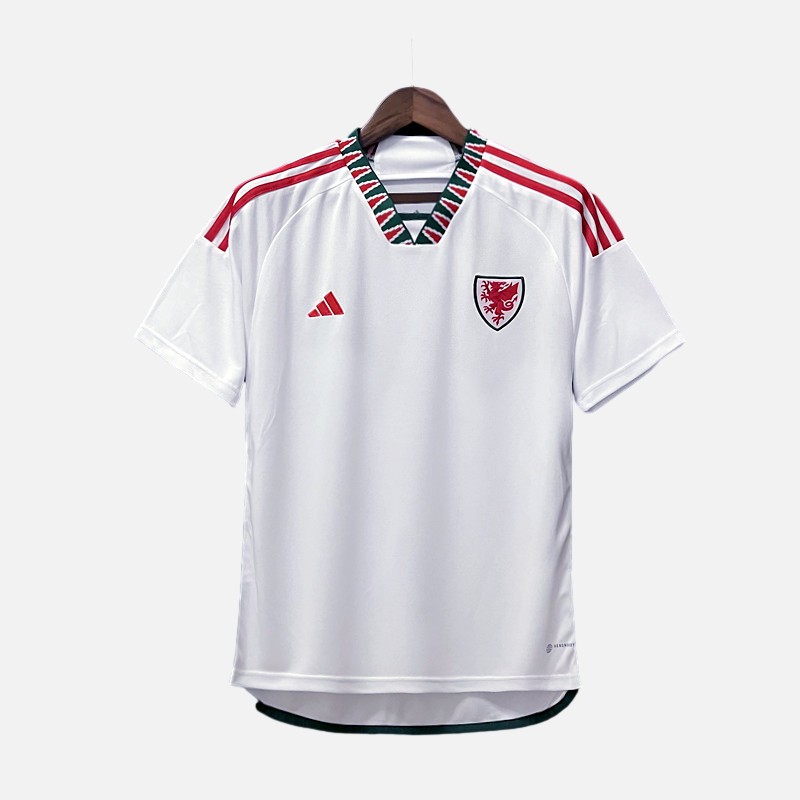 foot-Wales 22-23 Away Stadium Jersey - Fans Version