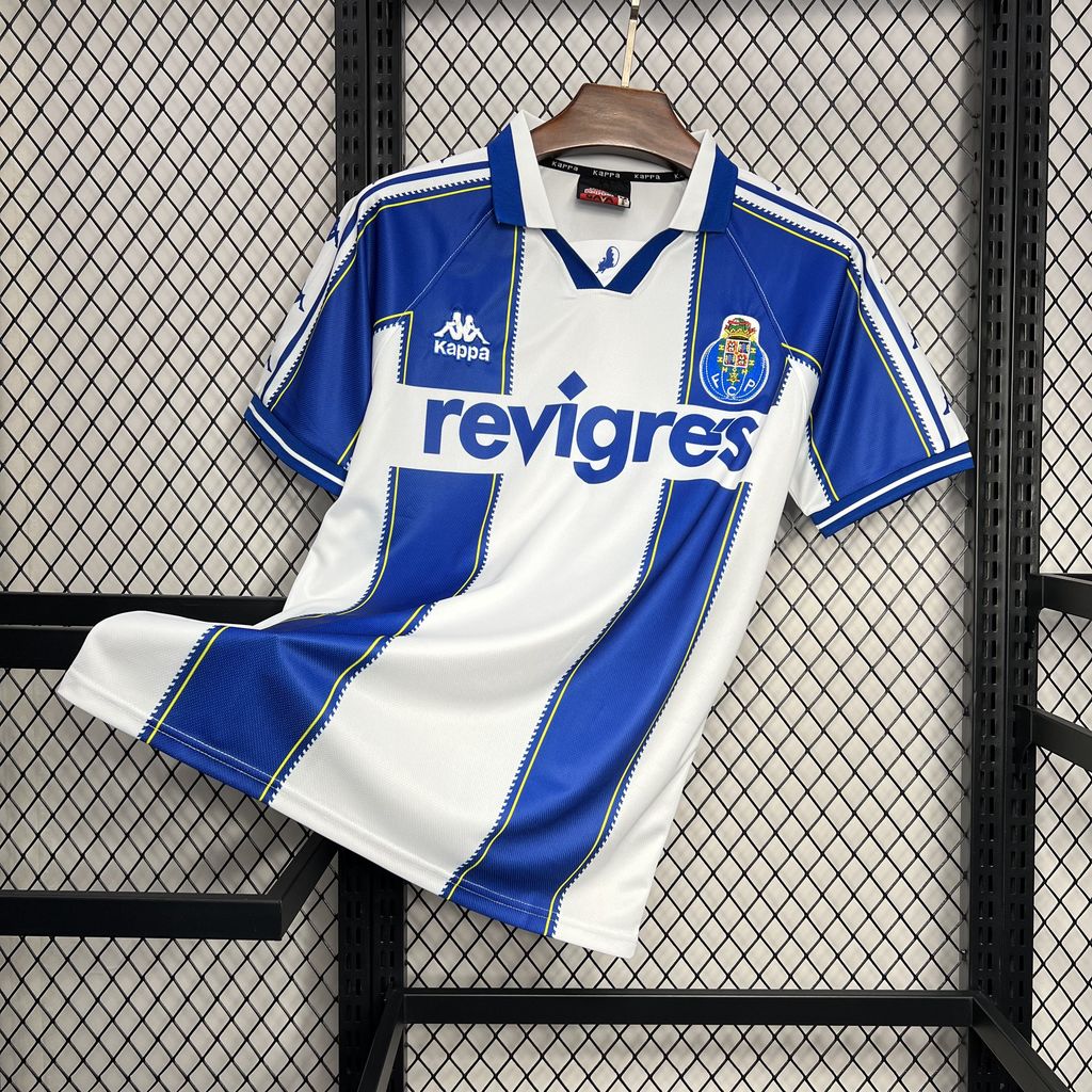 unitedfutballjersey-Retro Porto 1997-99 Home Stadium Jersey