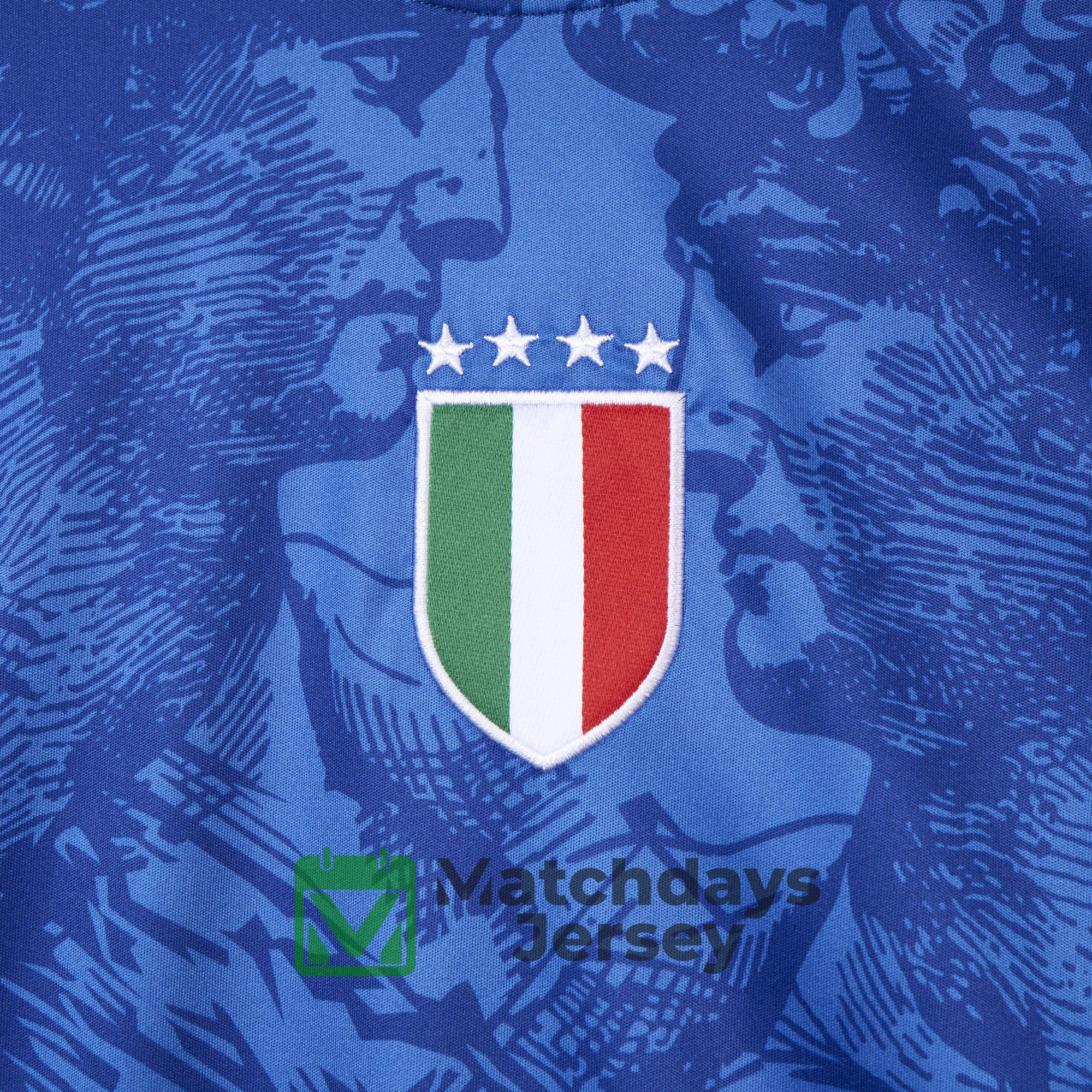 GlobeJersey-Italy 2024 Blue Special Edition Jersey - Fans Version