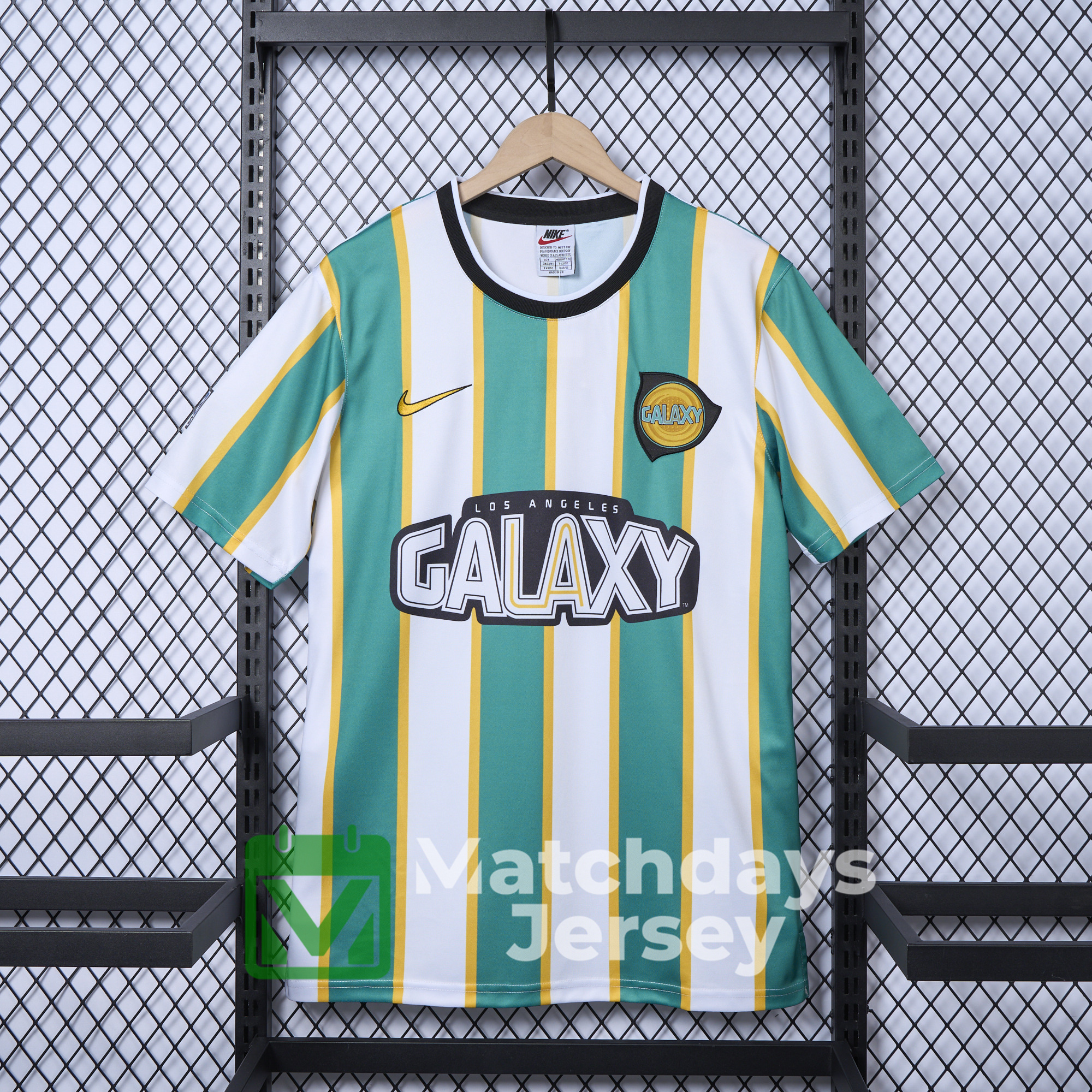 GlobeJersey-Retro La Galaxy 1997 Home Jersey