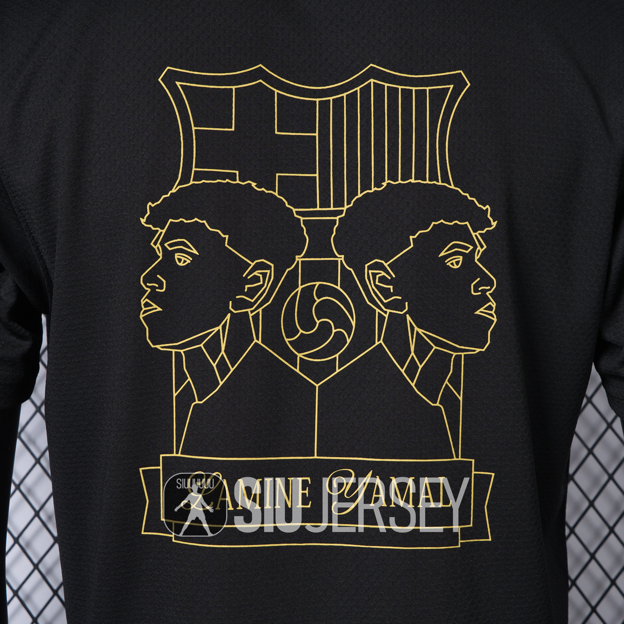 UltraTrikot-Barcelona 24-25 Yamal Anniversary Black Jersey - Player Version