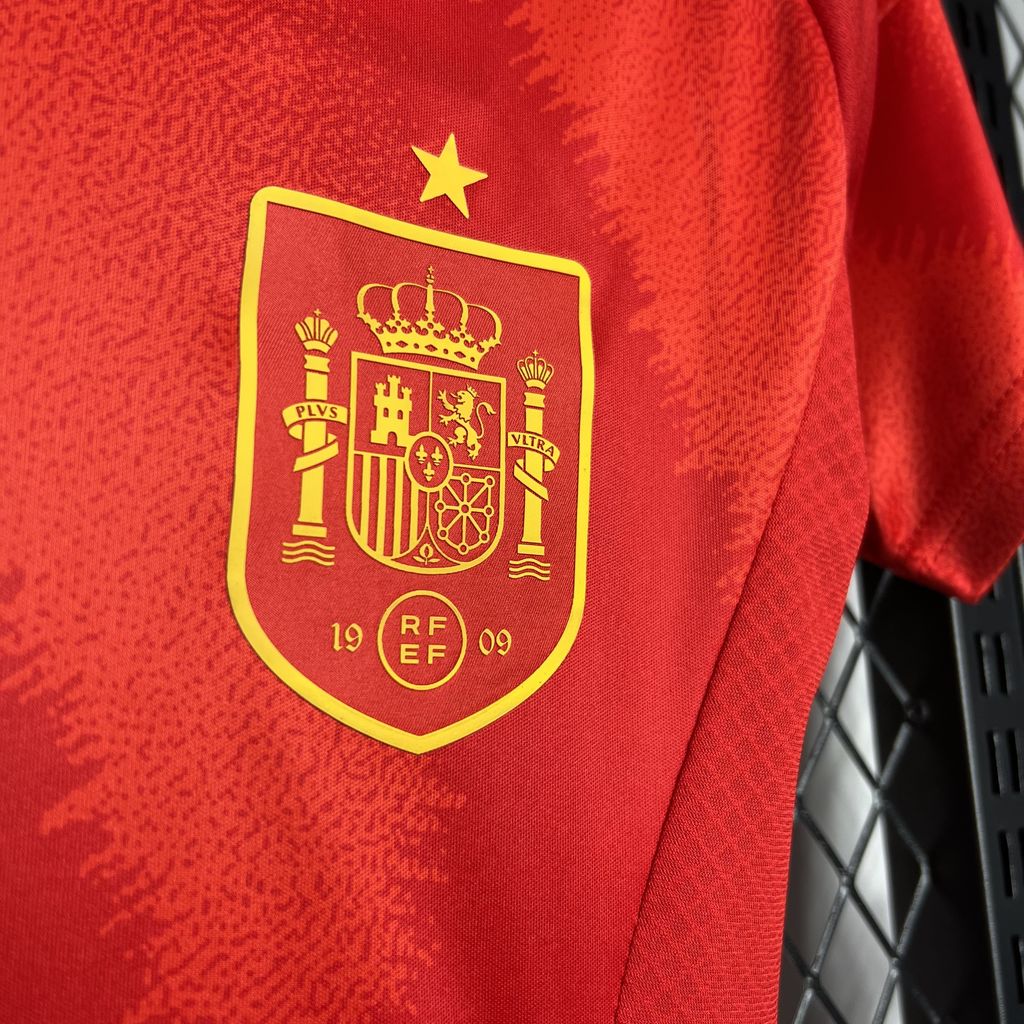 SIUjerseys-Women's Spain 2024 Home Stadium Jersey