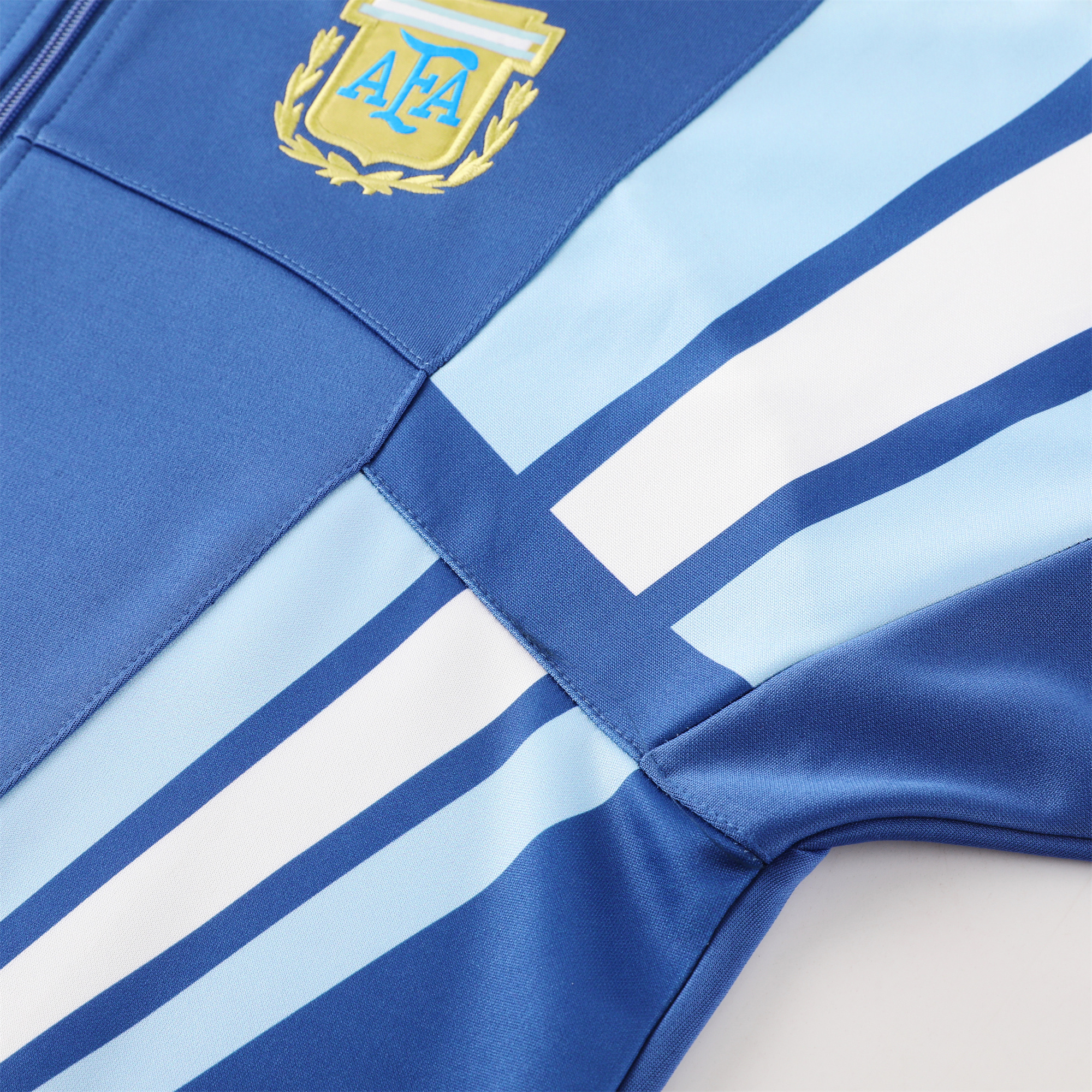 ManixJersey.com | Argentina 24-25 Jacket Training Tracksuit - Blue -Customize Name, Number and Patch | Worldwide Shipping