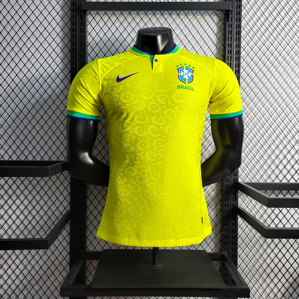 ManixJersey.com | Brazil 2023 Home Stadium Jersey - Player Version -Customize Name, Number and Patch | Worldwide Shipping