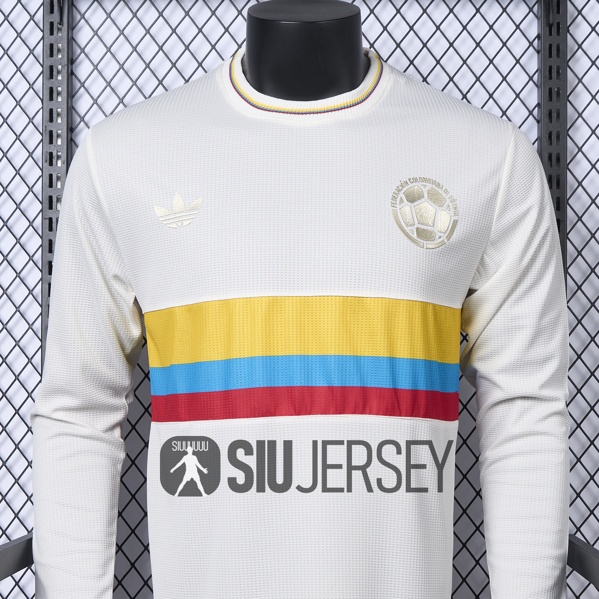 UltraTrikot-Colombia 2024 100th Anniversary Long Sleeve Jersey - Player Version