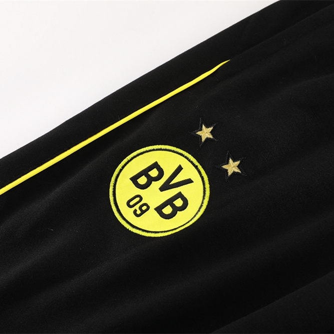 SIUjerseys-Dortmund 24-25 Training Hoodie Set - Black Hoodie and Pants
