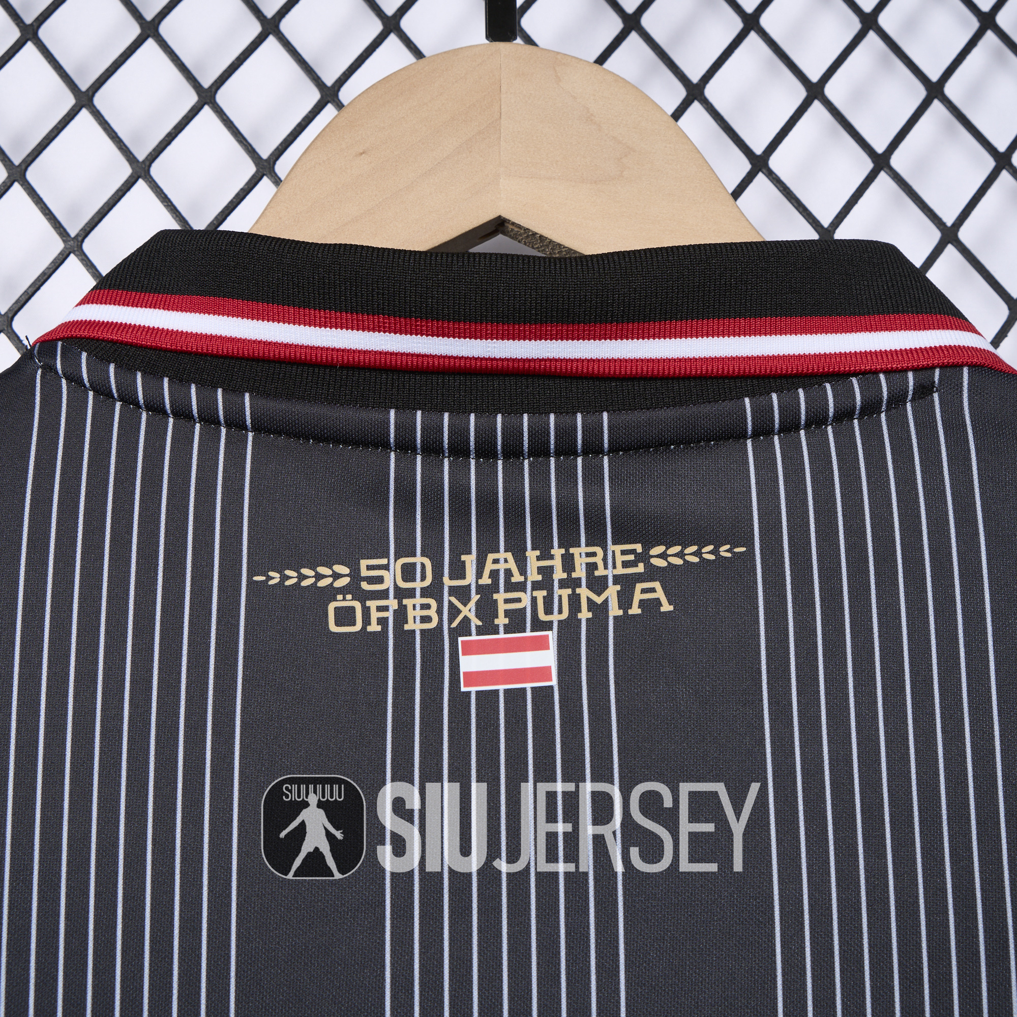 SIUjerseys-Austria 2024 50th Anniversary Long Sleeve Jersey - Fans Version