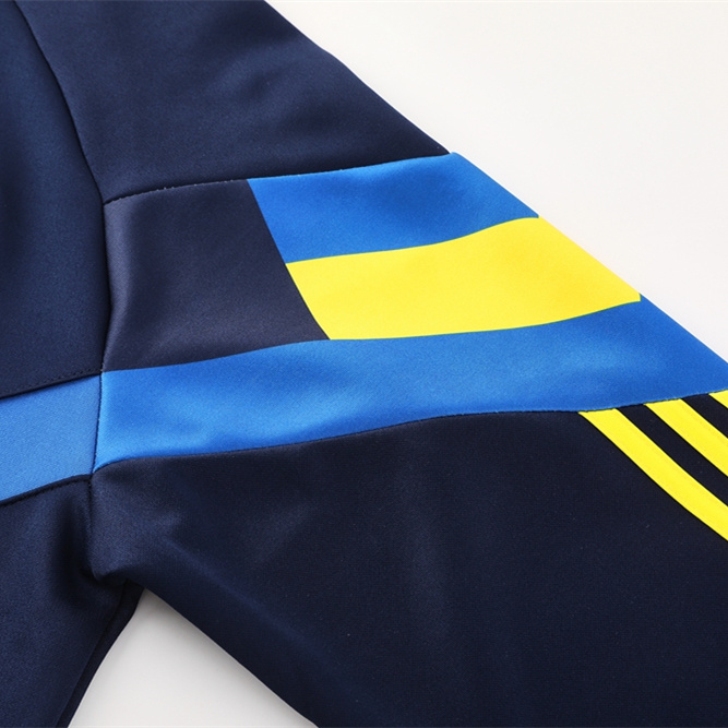 ManixJersey.com | Boca Juniors 24-25 Jacket Training Tracksuit - Deep Blue Top and Pants -Customize Name, Number and Patch | Worldwide Shipping