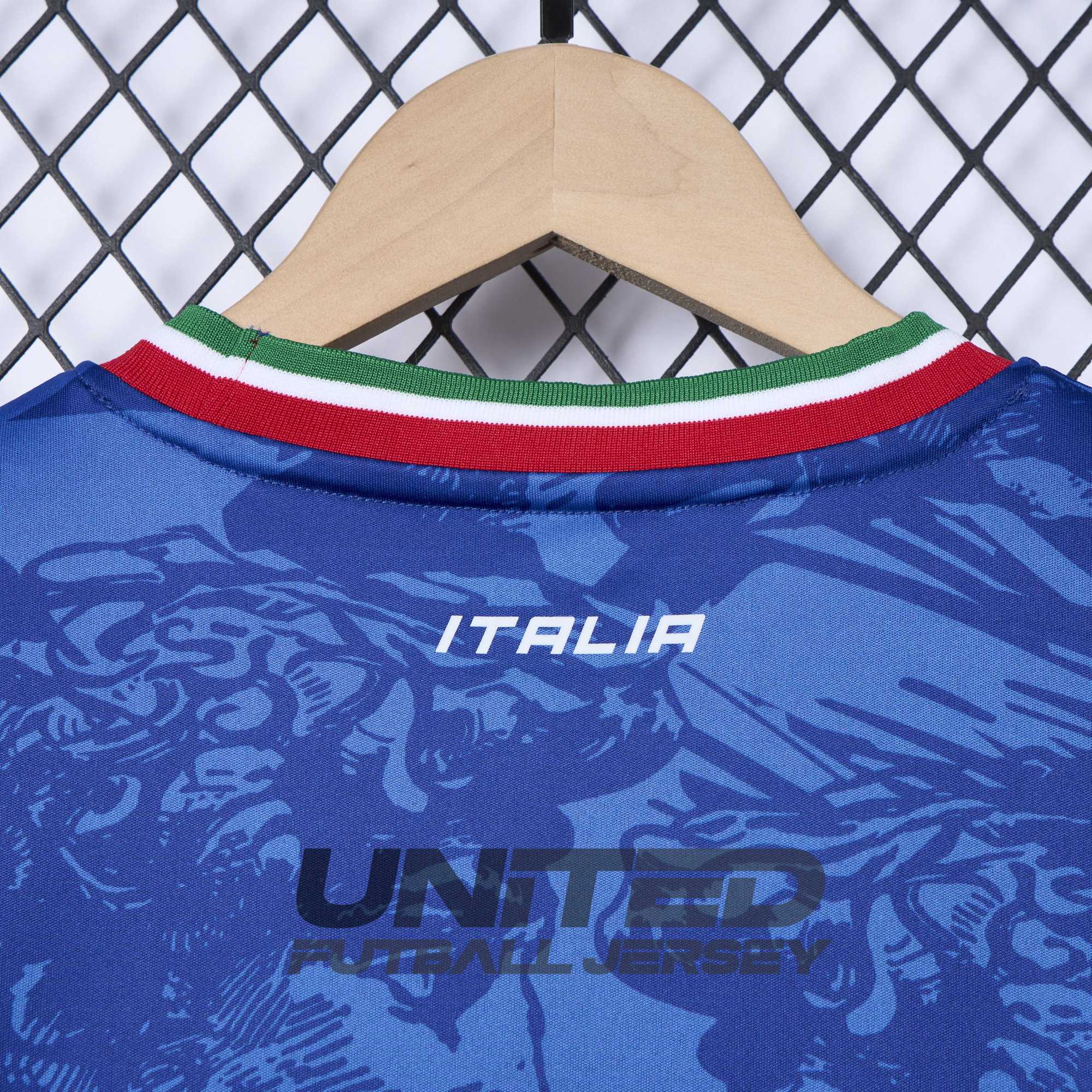 unitedfutballjersey-Italy 2024 Blue Special Edition Jersey - Fans Version