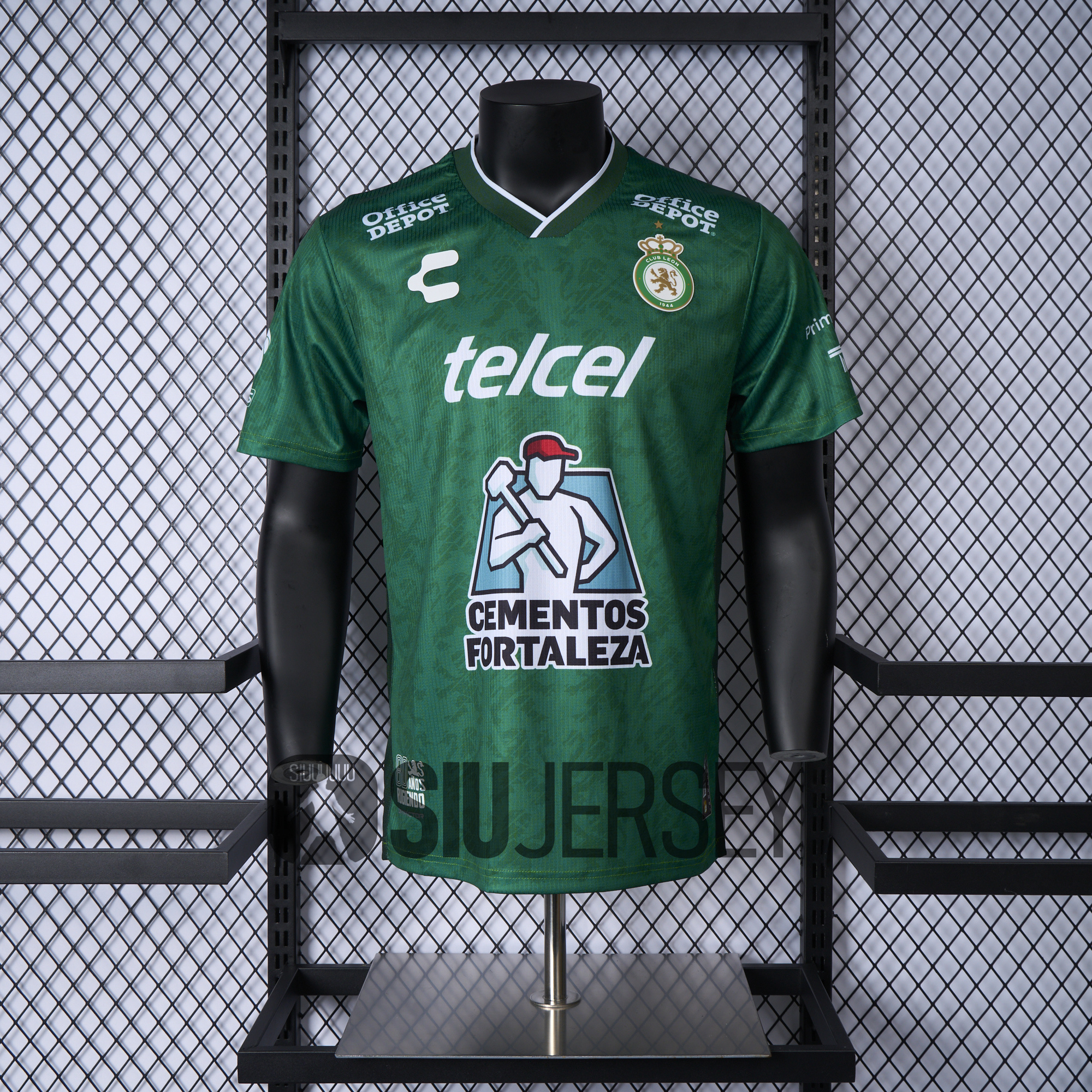 SIUjerseys-Club León Club Leon 24-25 Home Stadium Jersey - Player Version