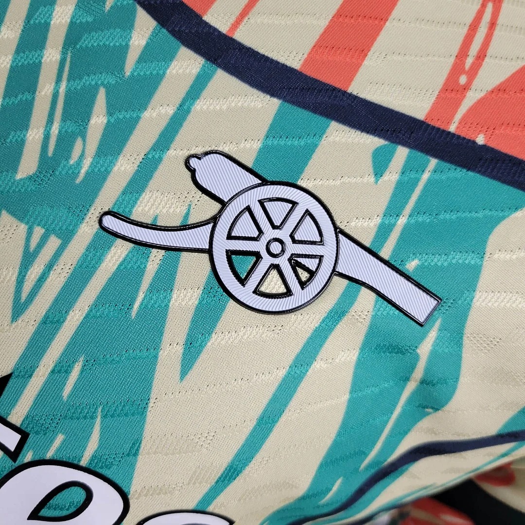 ManixJersey.com | Arsenal 24-25 Red Green Pre-match Jersey - Player Version -Customize Name, Number and Patch | Worldwide Shipping