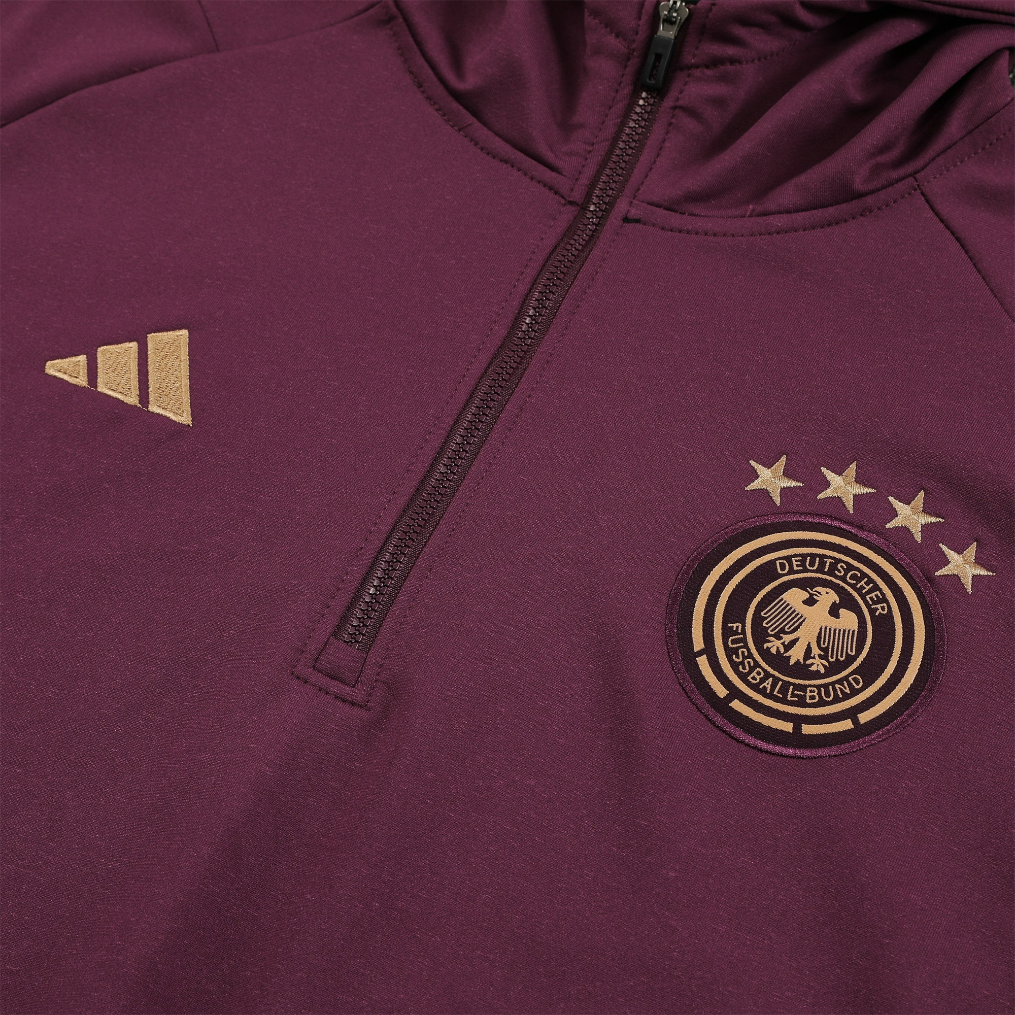 Germany 23-24 Men's Training Hoodie + Pants - Red:football jersey mysite: unitedjerseyfootball 邓江浪:football