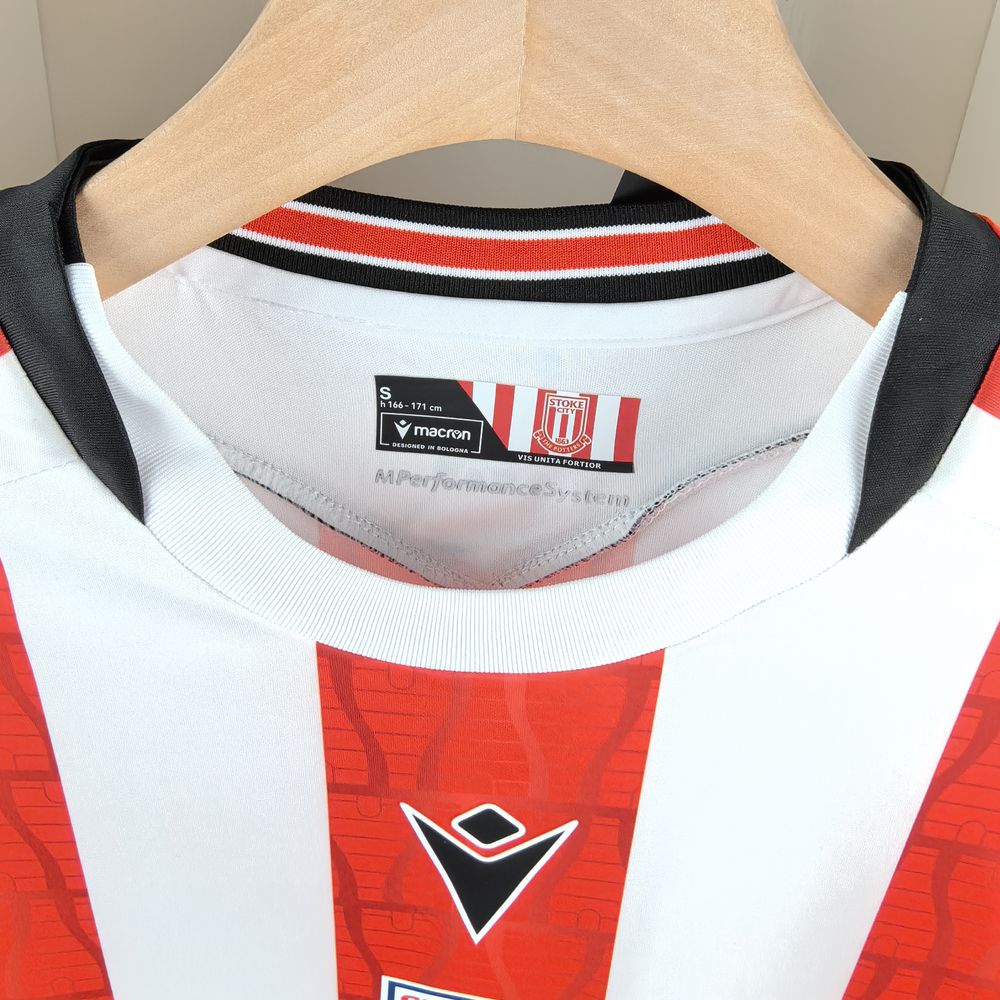 SIUjerseys-Stoke City 24-25 Home Stadium Jersey - Fans Version