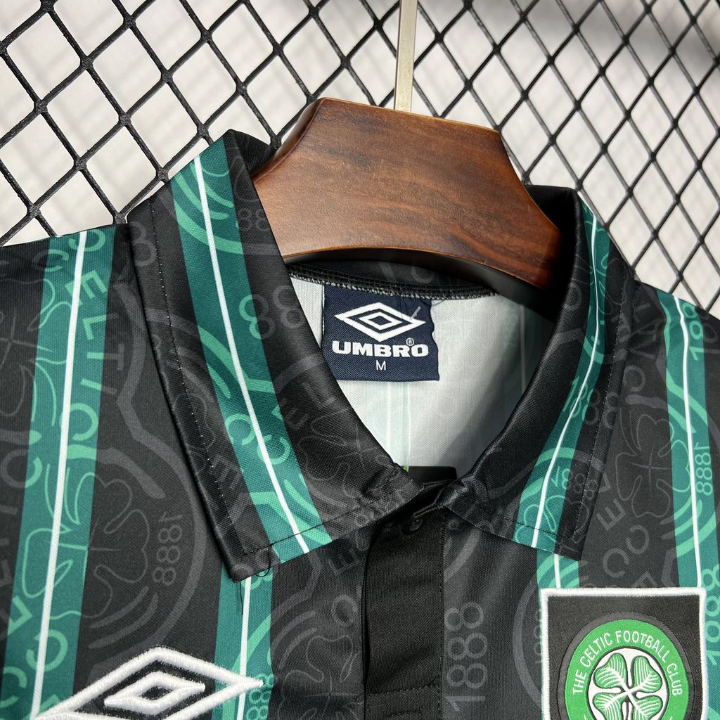 unitedfutballjersey-Retro Celtic 1992-93 Away Stadium Jersey