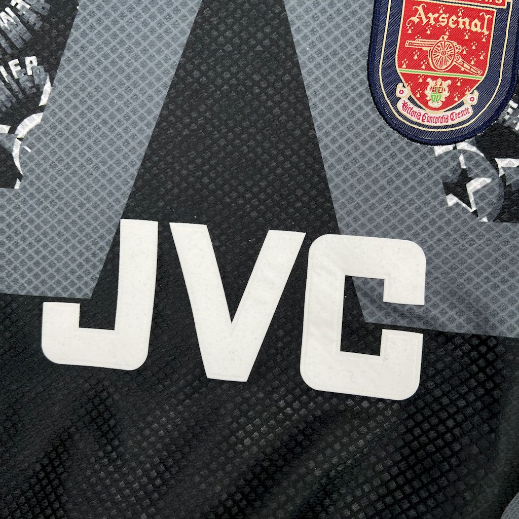 unitedfutballjersey-Retro Arsenal 1994-95 Black GK Long Sleeves Jersey