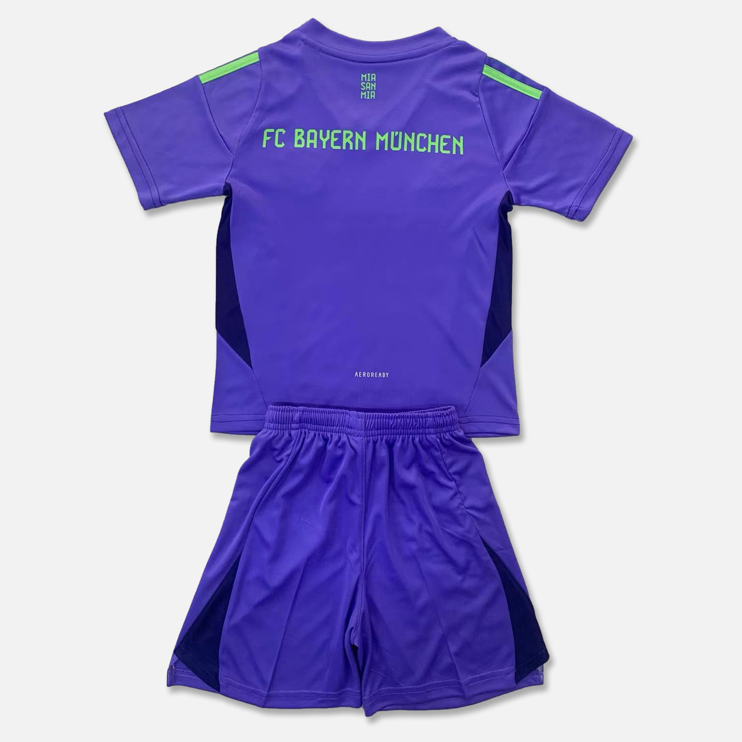 ManixJersey.com | Bayern Munich 24-25 Purple Goalkeeper Men's Adult Jersey Set - Fans Version -Customize Name, Number and Patch | Worldwide Shipping
