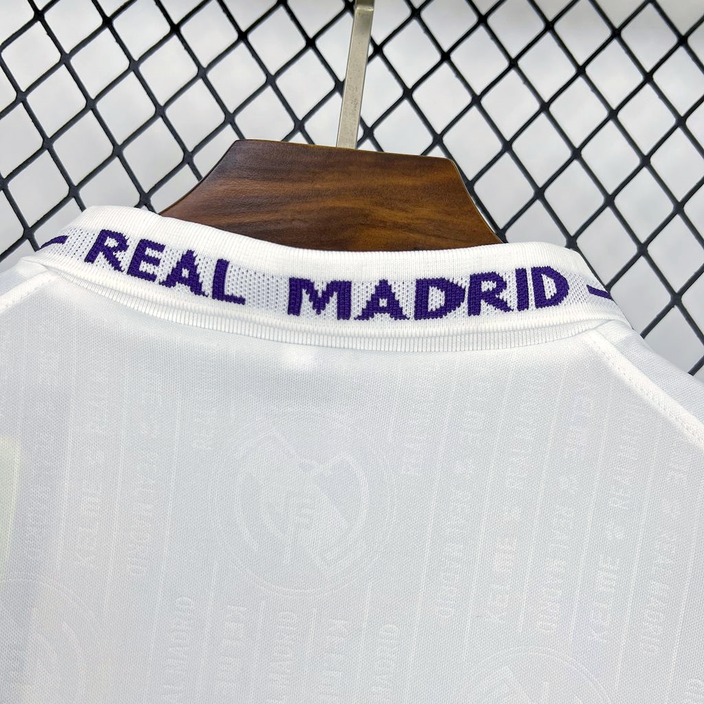 JerseysGala.com | Retro Real Madrid 96-97 Home Stadium Jersey -Customize Name, Number and Patch | Worldwide Shipping