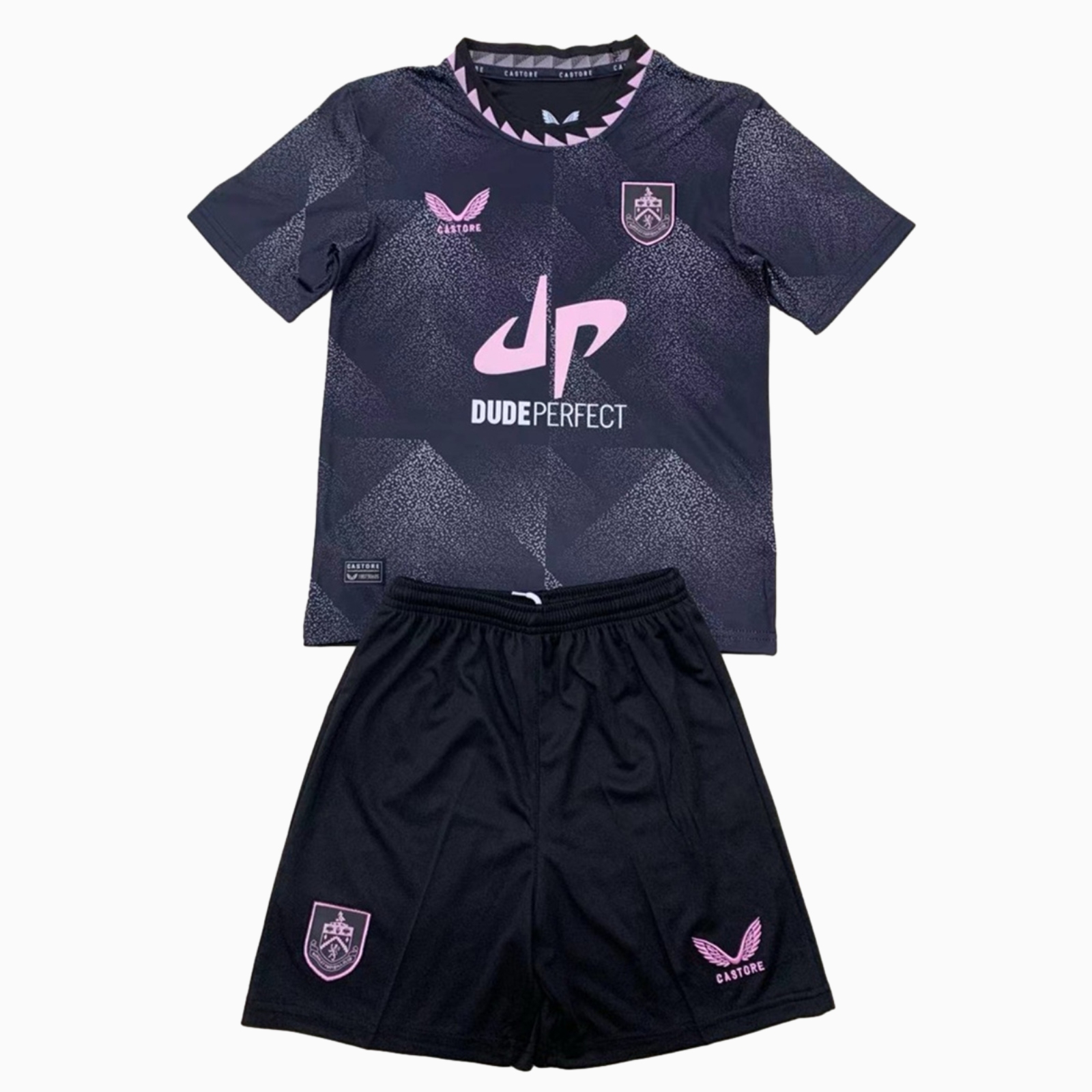 ManixJersey.com | Burnley 24-25 Away Kids Kit -Customize Name, Number and Patch | Worldwide Shipping