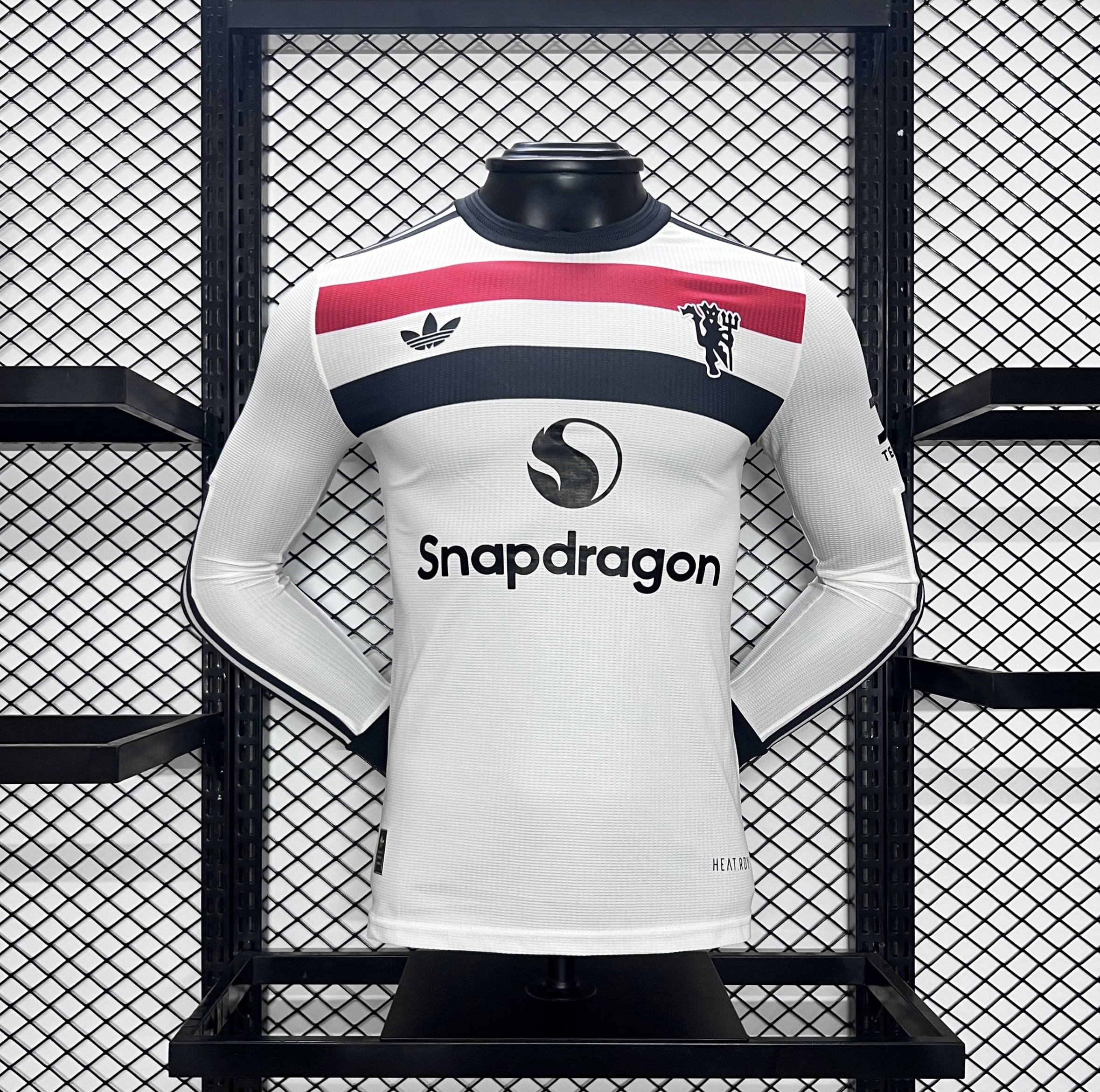 JerseysGala.com | Manchester United 24-25 Third Long Sleeve Jersey - Player Version -Customize Name, Number and Patch | Worldwide Shipping