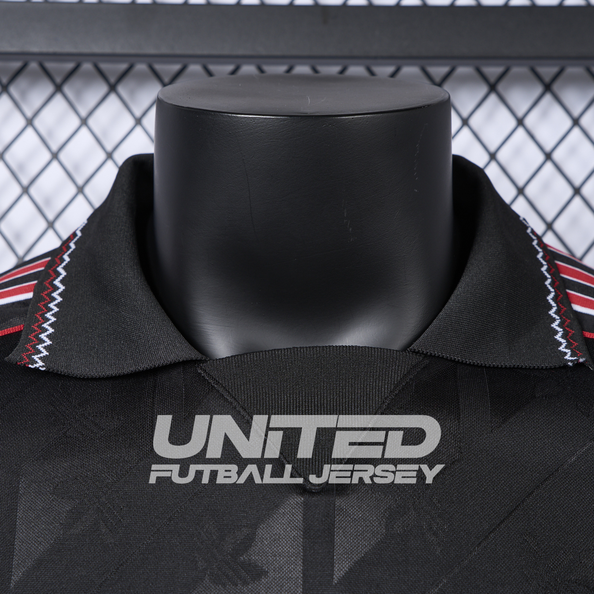 unitedfutballjersey-Manchester United 24-25 Originals LFSTLR Long Sleeve Black Jersey - Player Version