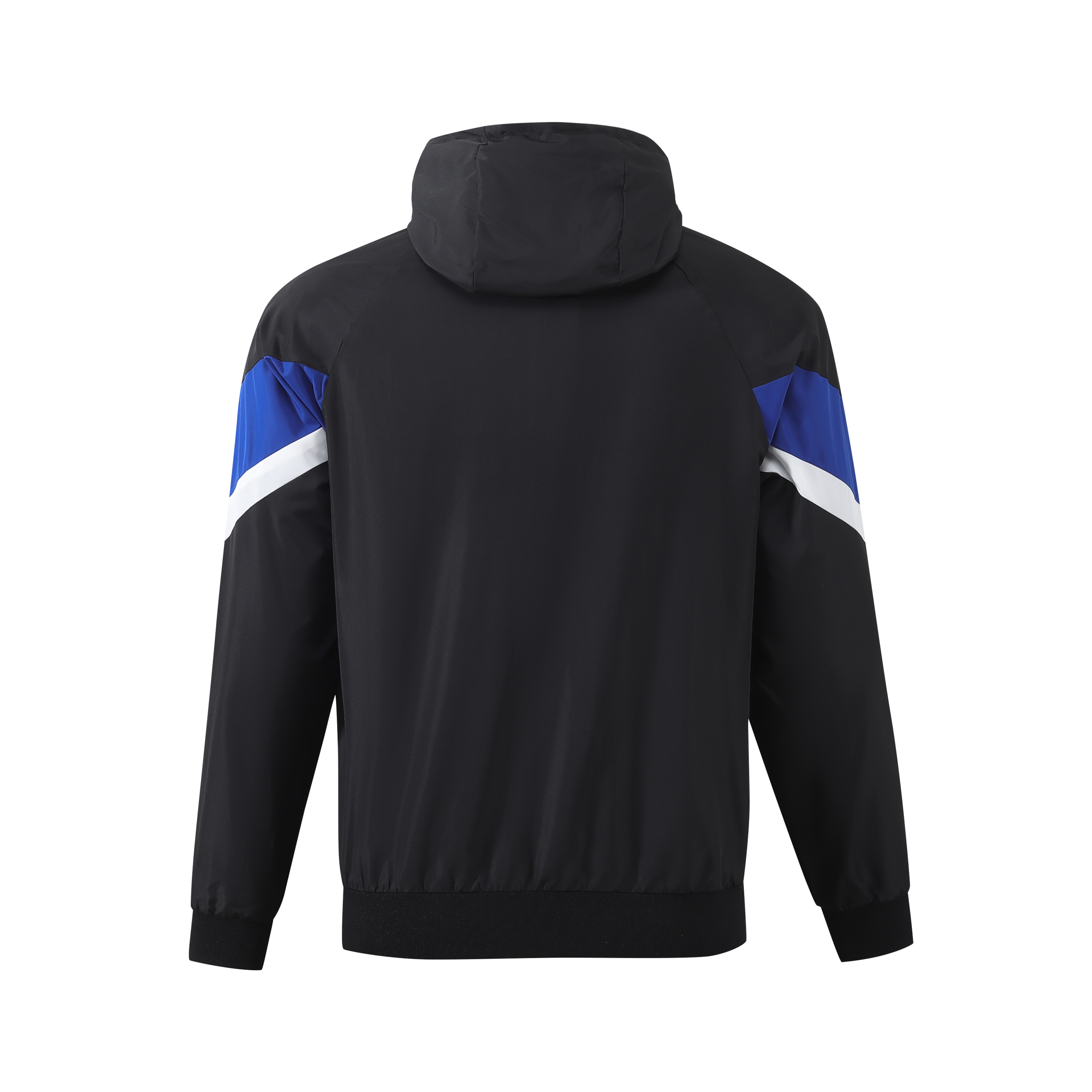 ManixJersey.com | Inter Milan 24-25 Blue & Black Hooded Windbreaker - Player Version -Customize Name, Number and Patch | Worldwide Shipping