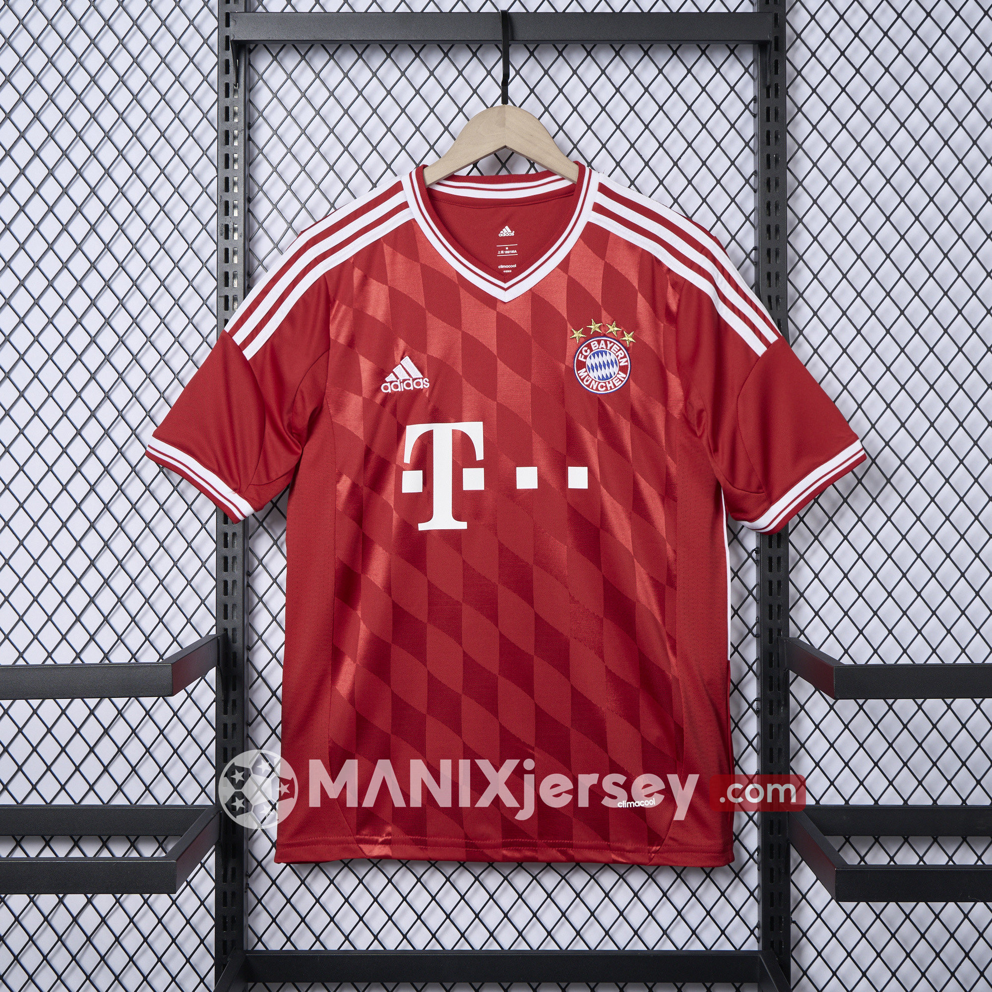 ManixJersey.com | Retro Bayern Munich 13-14 Home Jersey -Customize Name, Number and Patch | Worldwide Shipping