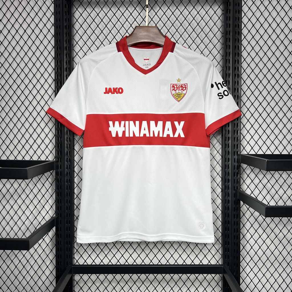 SIUjerseys-VfB Stuttgart 24-25 Home Stadium Jersey - Fans Version