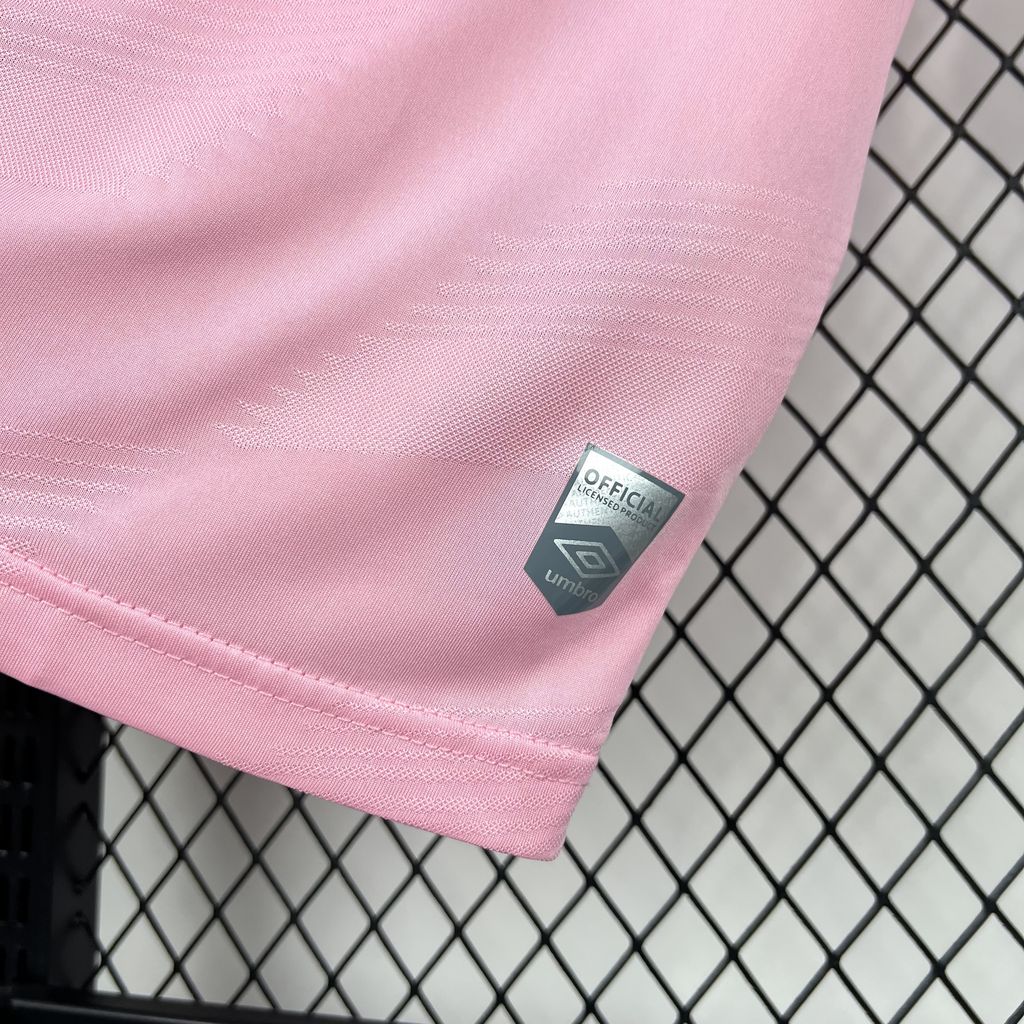 ManixJersey.com | Fluminense 24-25 Pink October Jersey - Fans Version -Customize Name, Number and Patch | Worldwide Shipping