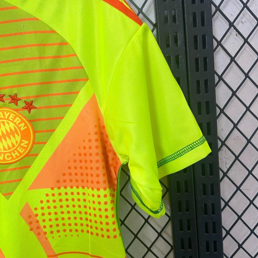 ManixJersey.com | Bayern Munich 24-25 Green Goalkeeper Jersey - Fans Version -Customize Name, Number and Patch | Worldwide Shipping
