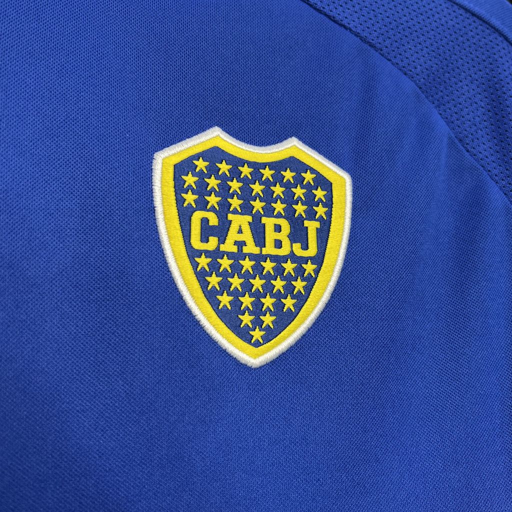 ManixJersey.com | Retro Boca Juniors 2000-01 Home Jersey -Customize Name, Number and Patch | Worldwide Shipping