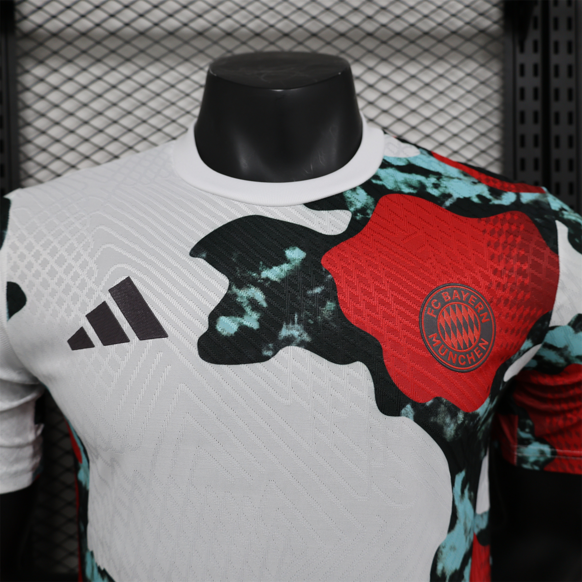 ManixJersey.com | Bayern Munich 24-25 Pre-Match Home 2 Jersey - Player Version -Customize Name, Number and Patch | Worldwide Shipping
