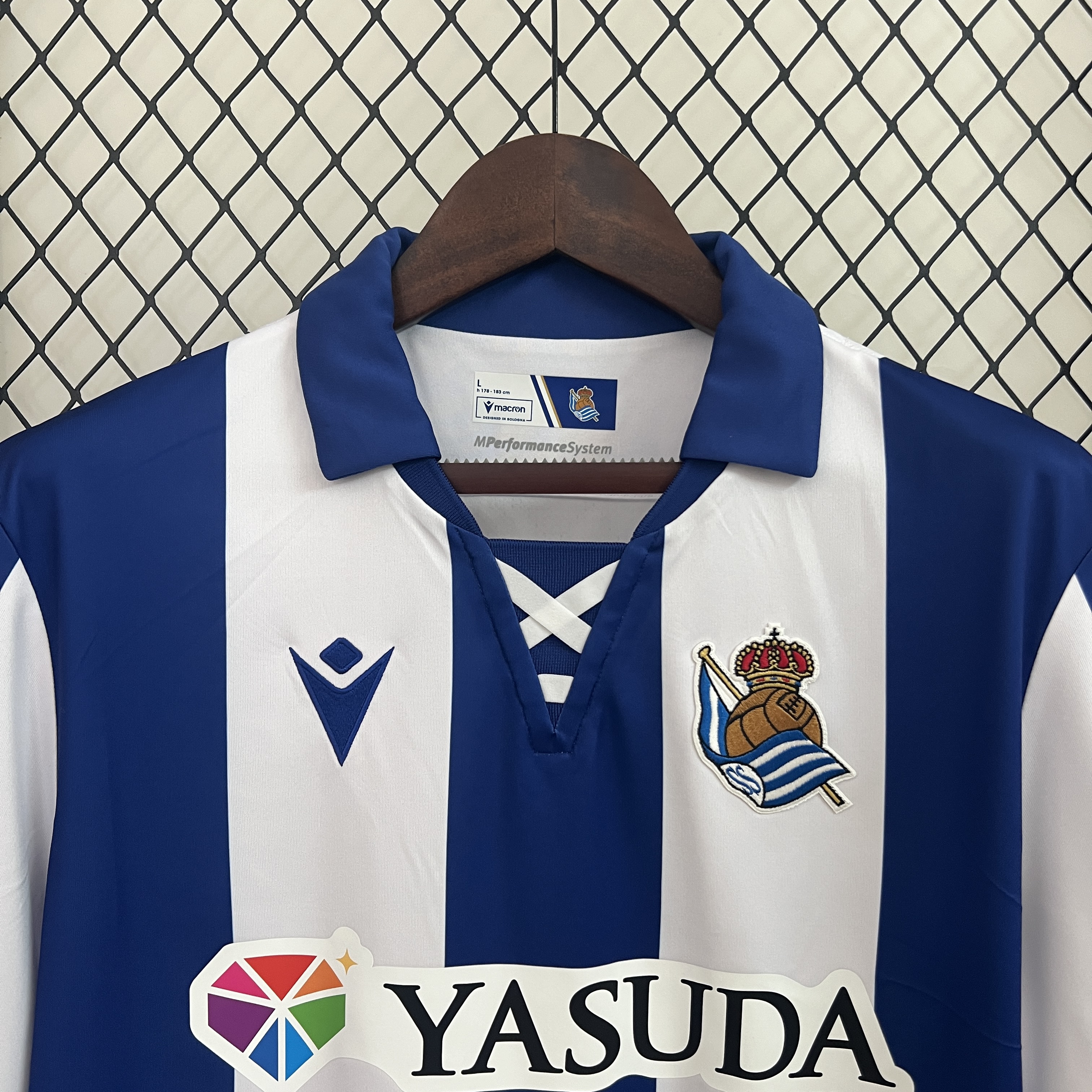 ManixJersey.com | Real Sociedad 24-25 Home Stadium Jersey - Fans Version -Customize Name, Number and Patch | Worldwide Shipping