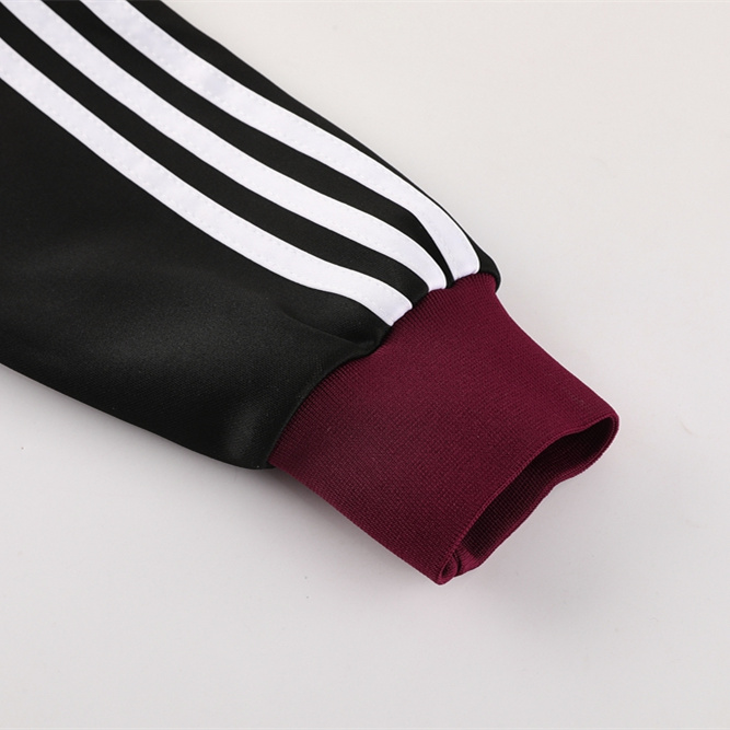 ManixJersey.com | Ajax 24-25 Retro Style Jacket Training Tracksuit - Deep Red -Customize Name, Number and Patch | Worldwide Shipping