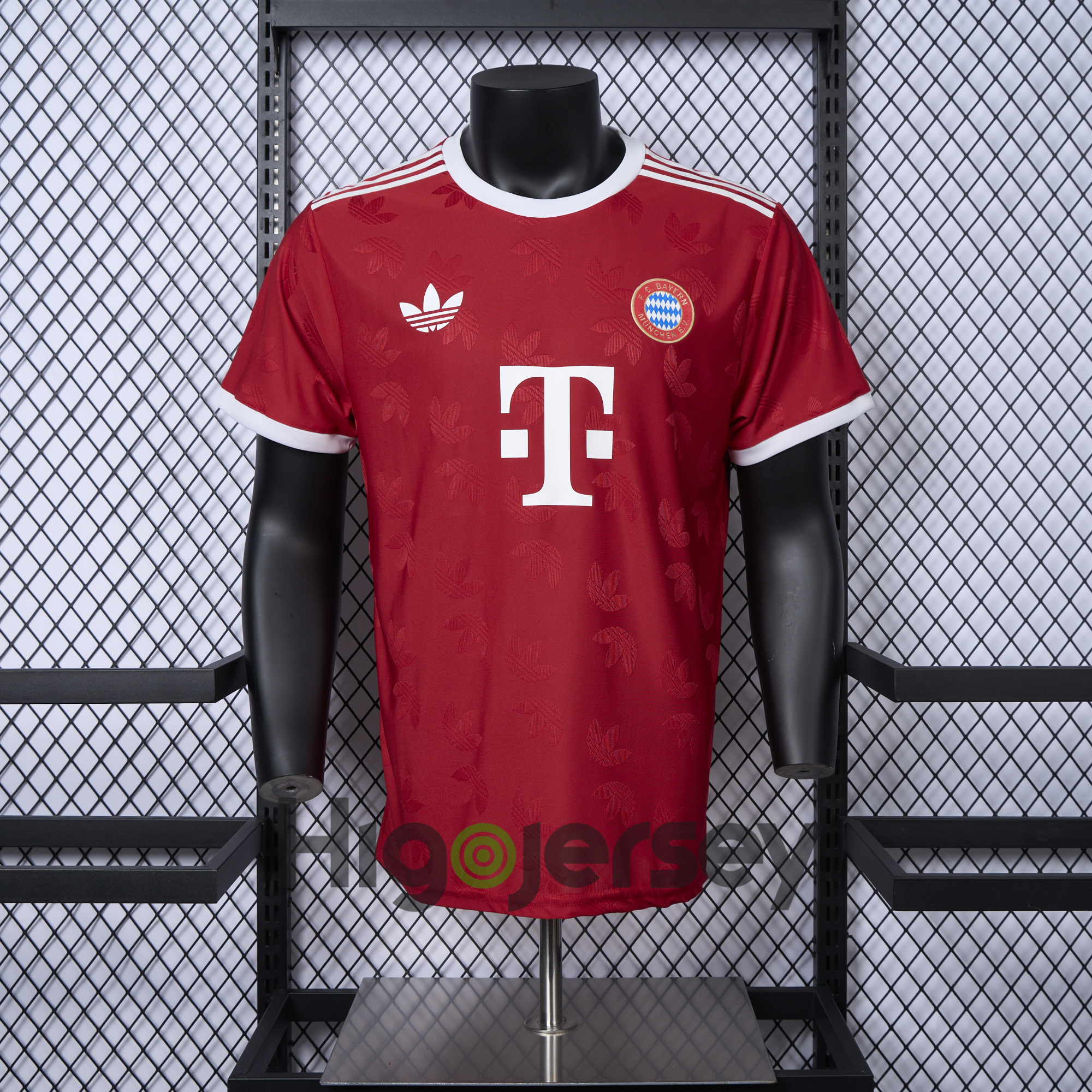 Higojerseys-Bayern Munich 24-25 Red Training Jersey - Player Version